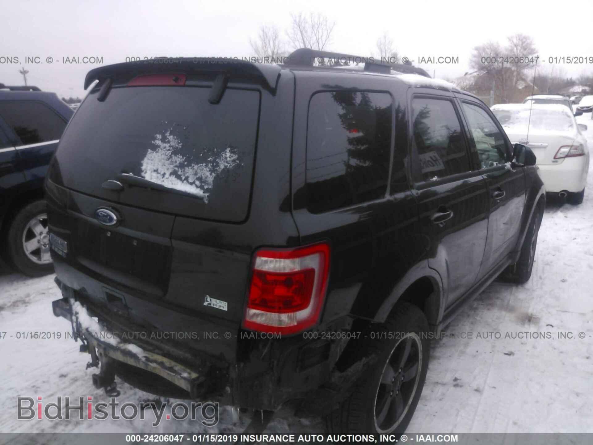 2011 FORD ESCAPE - VIN: 1FMCU9DG2BKB59540 - Фото 4