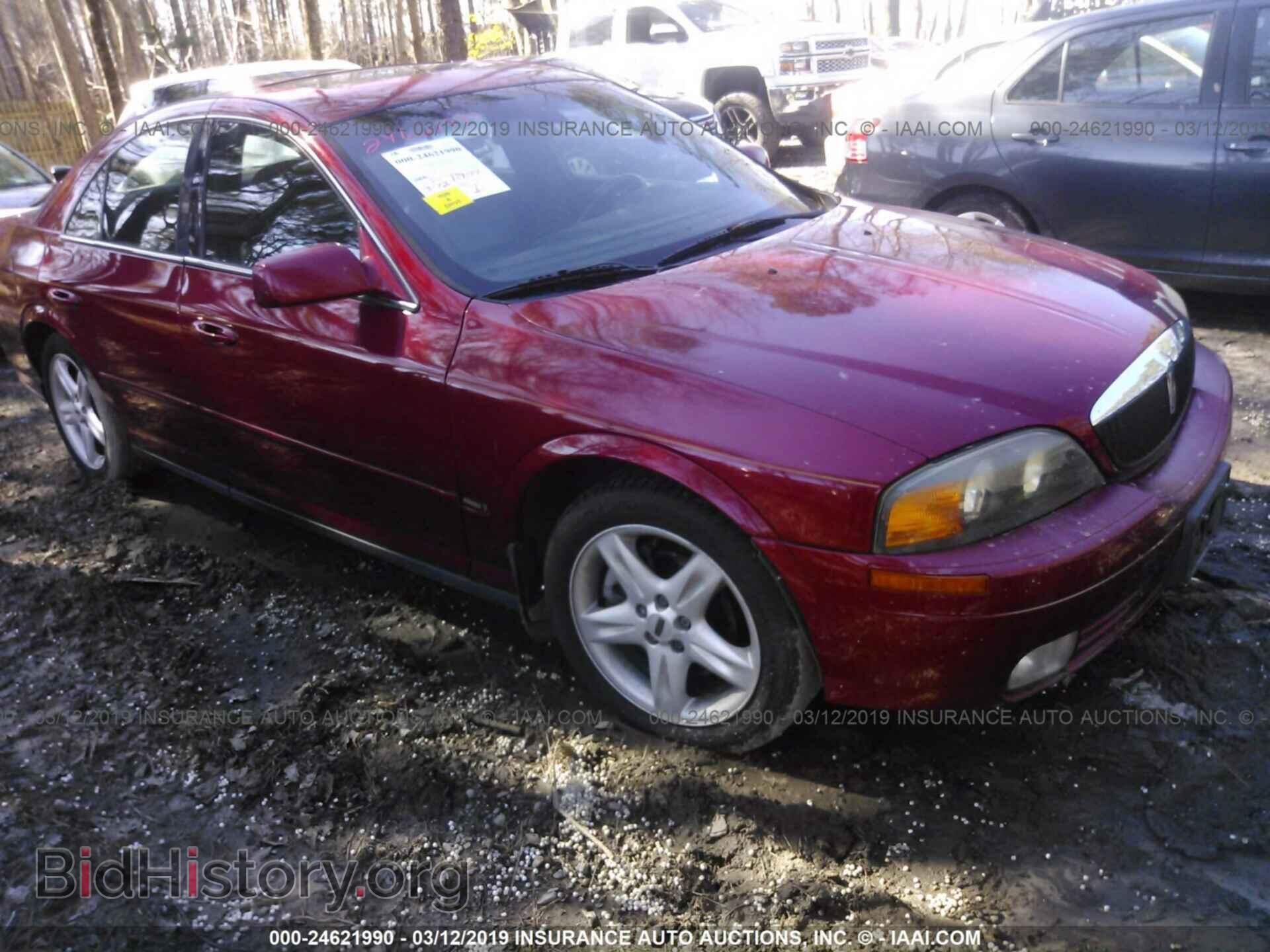 Фотография 1LNHM87A92Y676371 - LINCOLN LS 2002