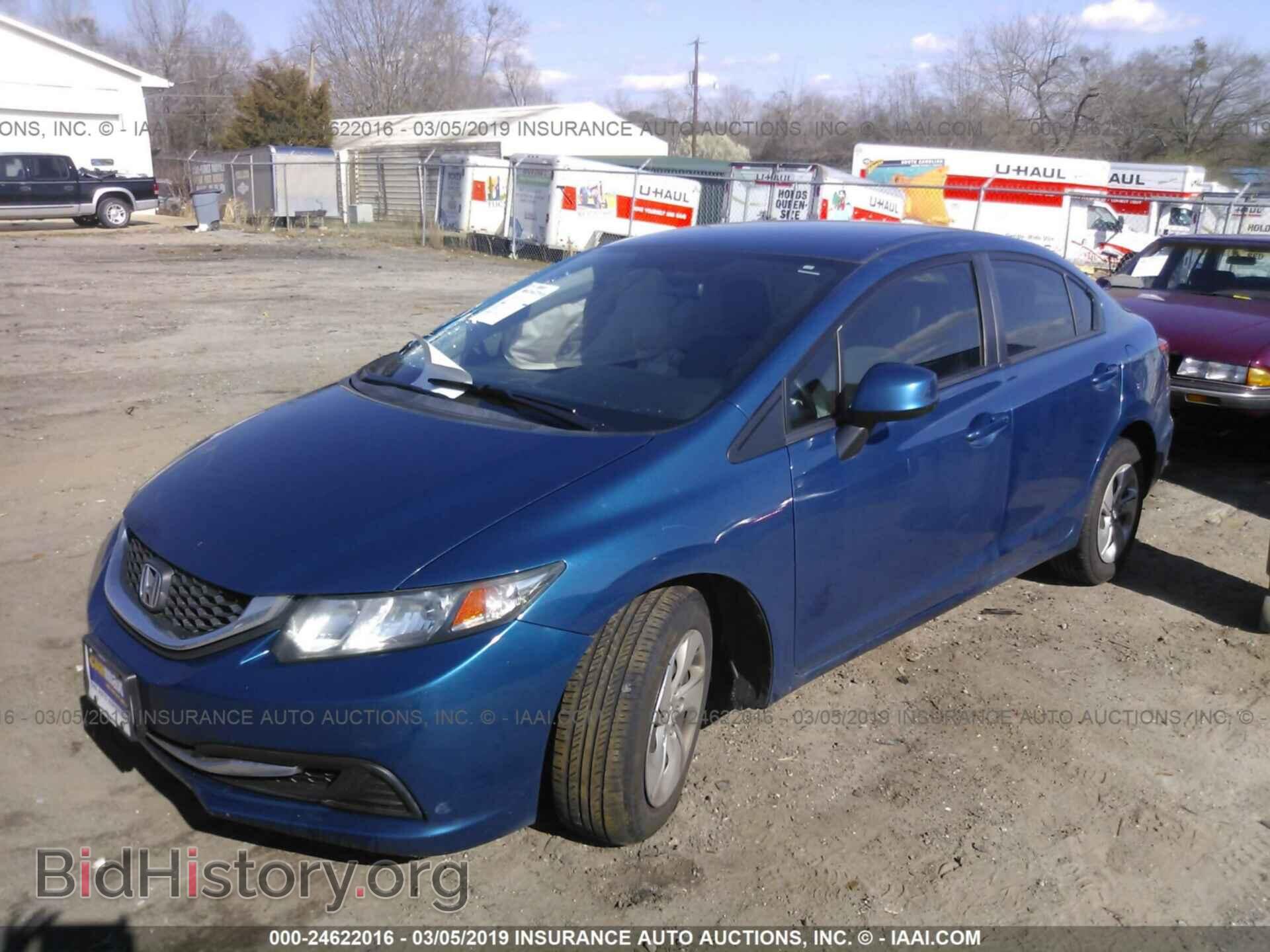2013 HONDA CIVIC - VIN: 19XFB2F53DE232382 - Фото 2