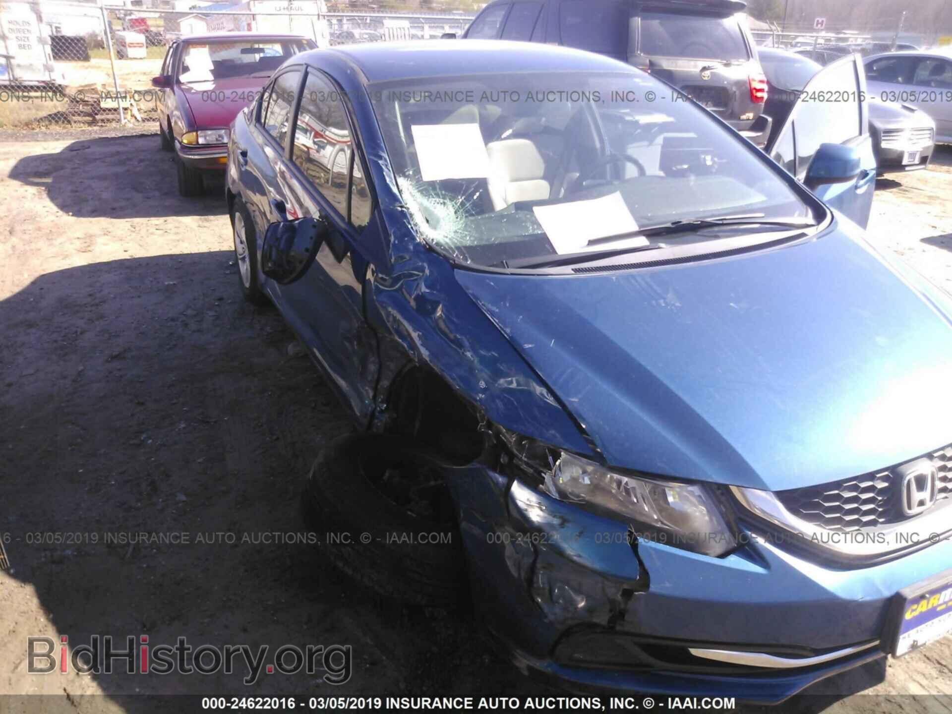2013 HONDA CIVIC - VIN: 19XFB2F53DE232382 - Фото 6
