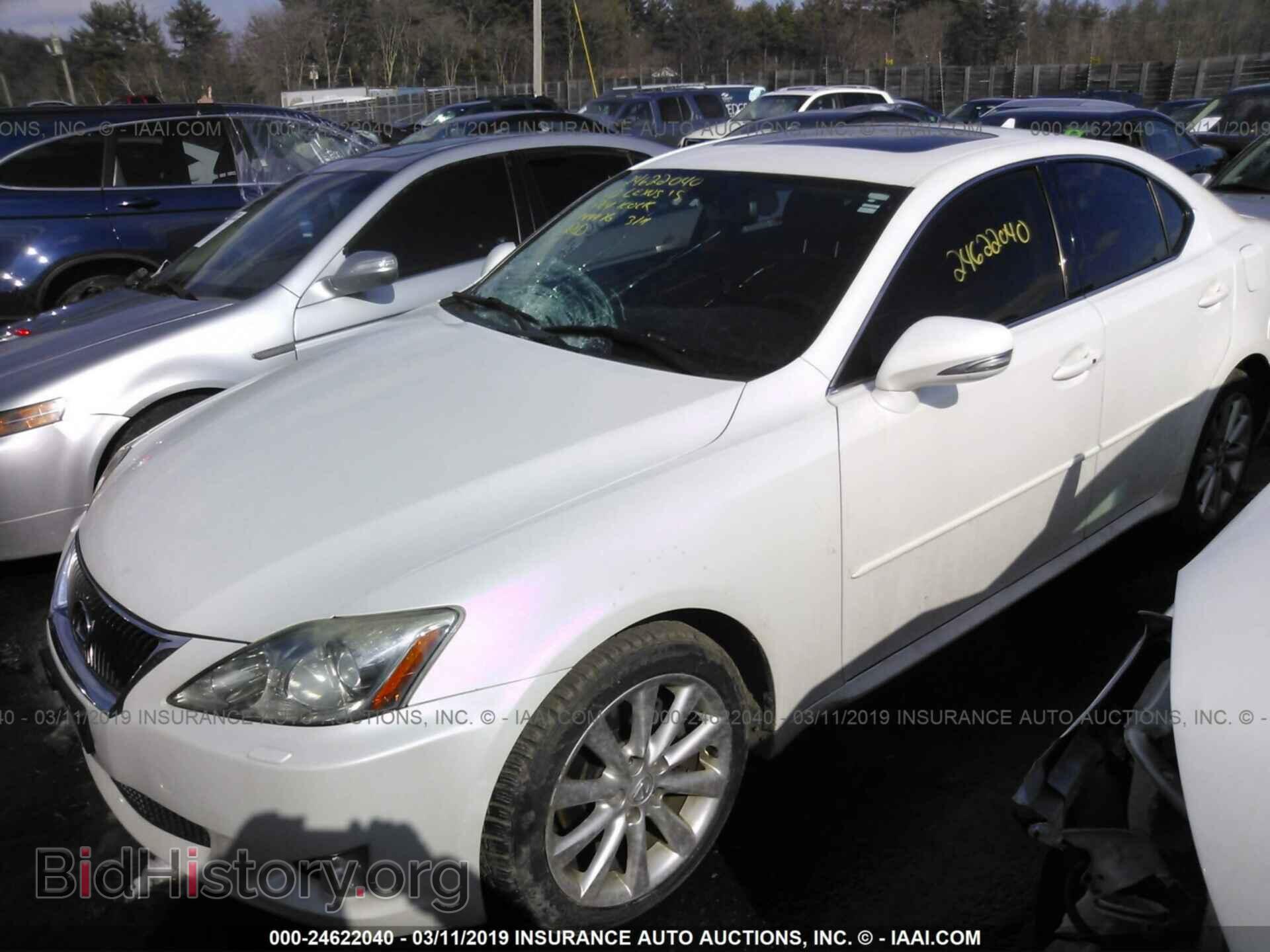 2010 LEXUS IS - VIN: JTHCF5C27A2033006 - Фото 2