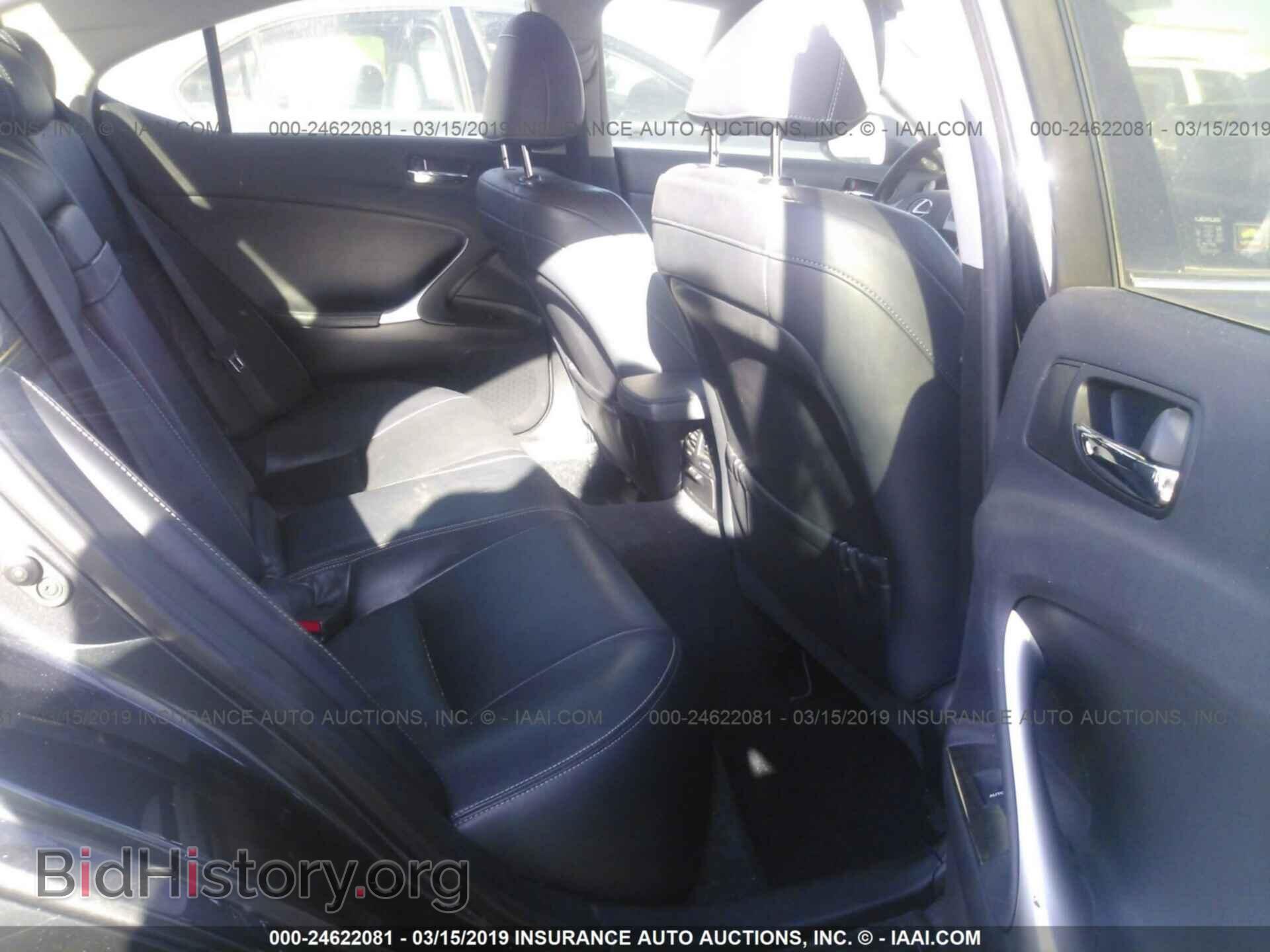 2011 LEXUS IS - VIN: JTHBF5C21B5156229 - Фото 8