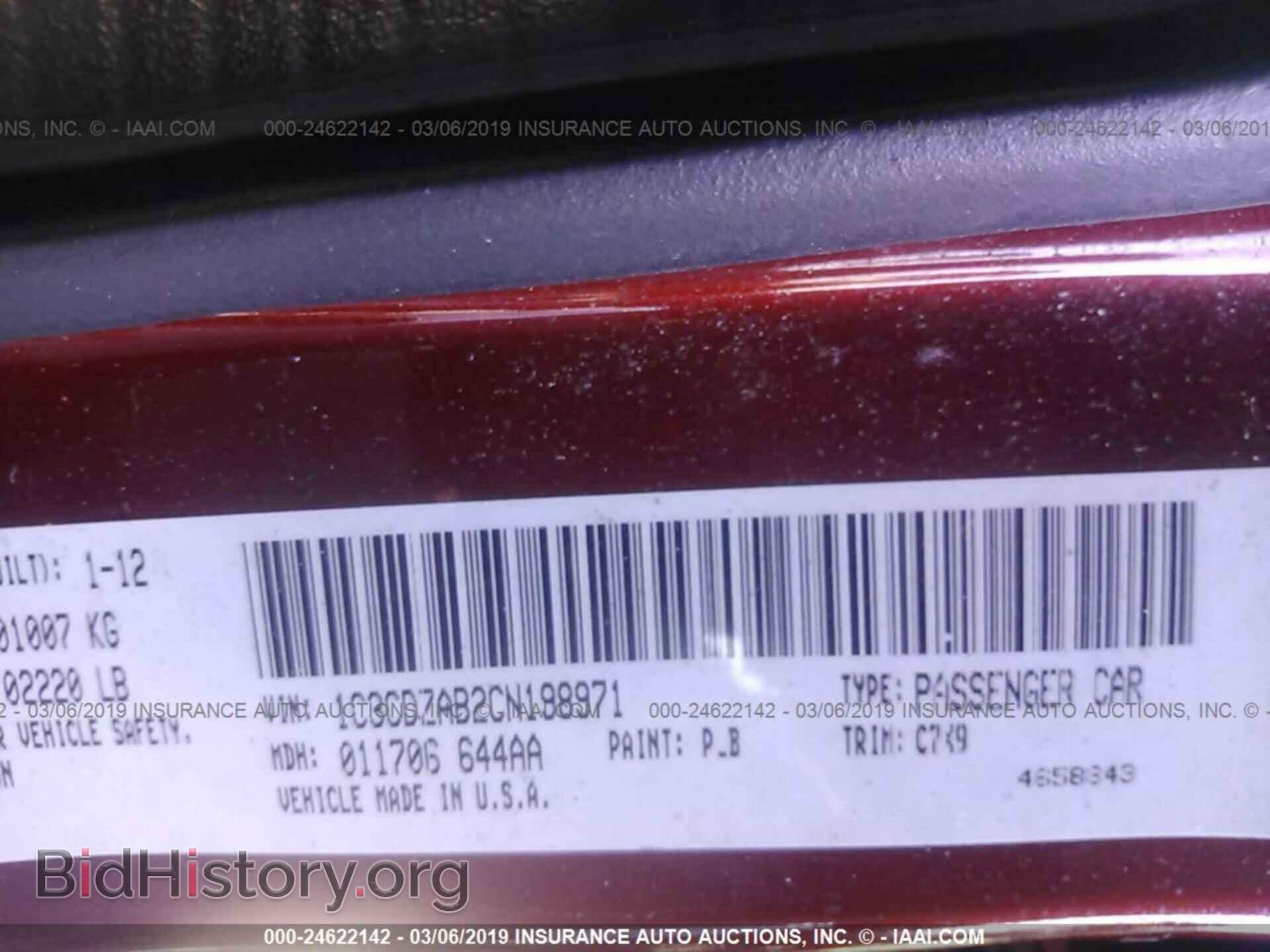 2012 DODGE AVENGER - VIN: 1C3CDZAB2CN198971 - Photo 9