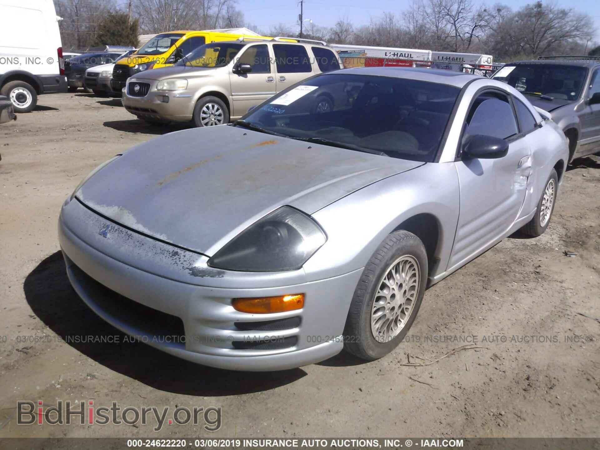 2000 MITSUBISHI ECLIPSE - VIN: 4A3AC44G9YE077519 - Photo 2