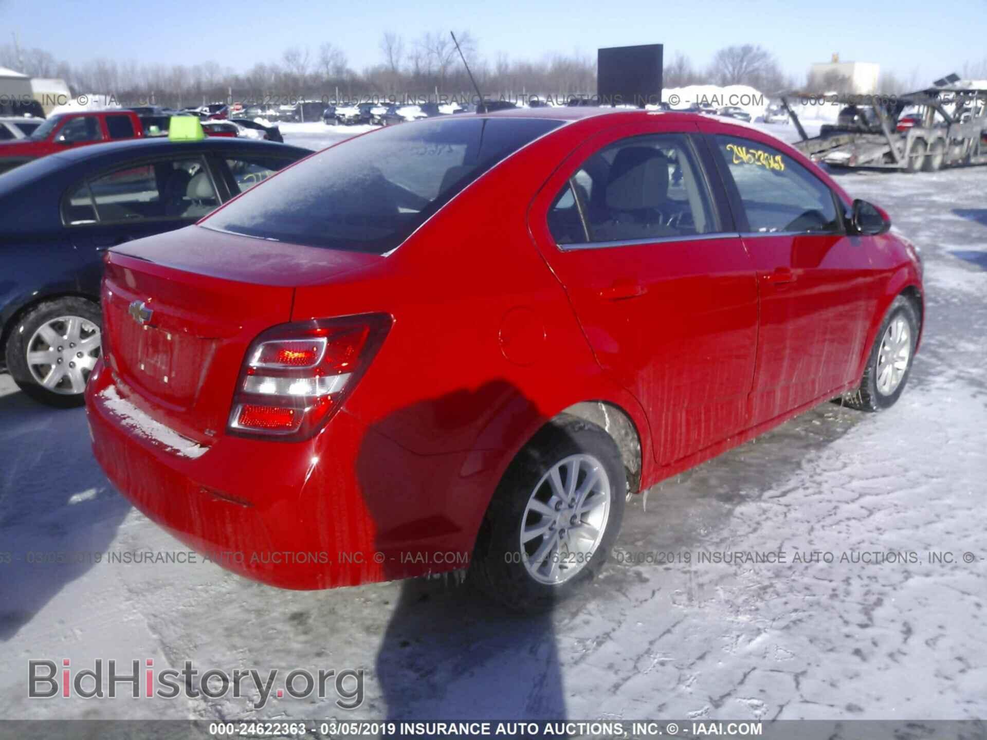 2017 CHEVROLET SONIC - VIN: 1G1JD5SH0H4133900 - Фото 4