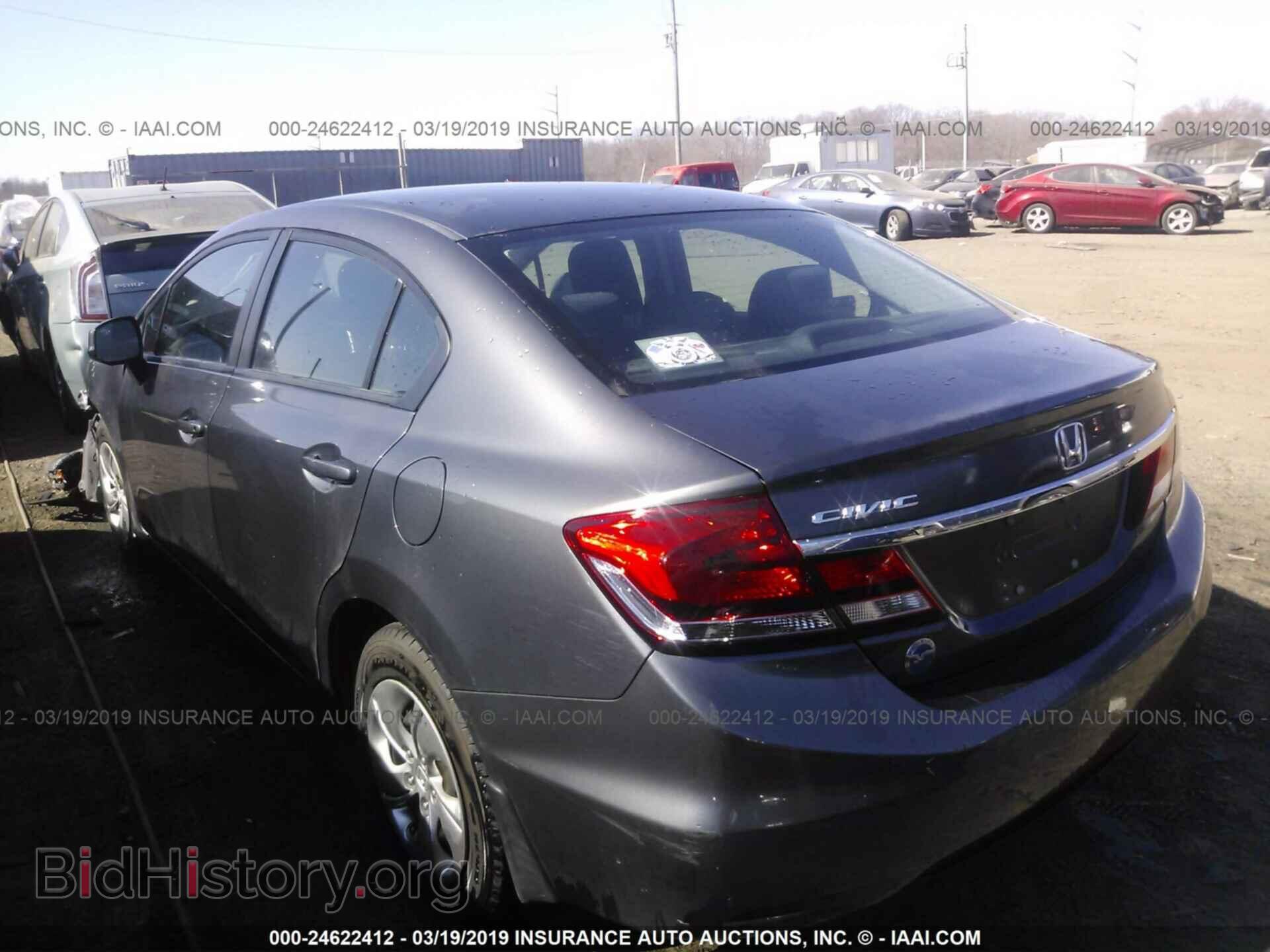 2013 HONDA CIVIC - VIN: 2HGFB2F52DH564951 - Фото 3