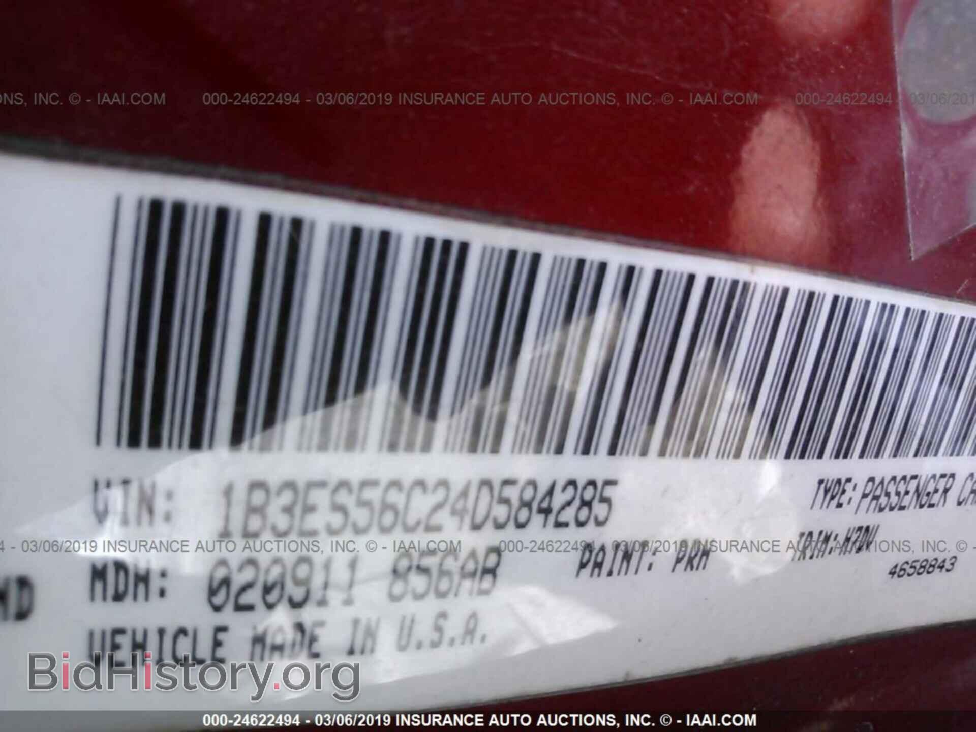 2004 DODGE NEON - VIN: 1B3ES56C24D584285 - Фото 9