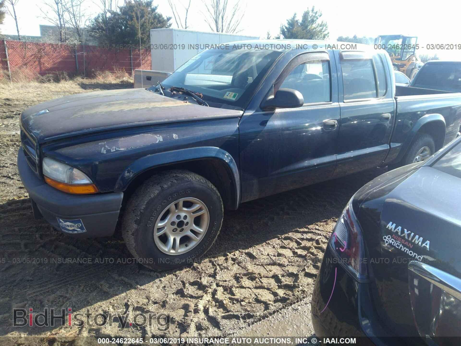 2003 DODGE DAKOTA - VIN: 1D7HL38X23S358826 - Фото 2