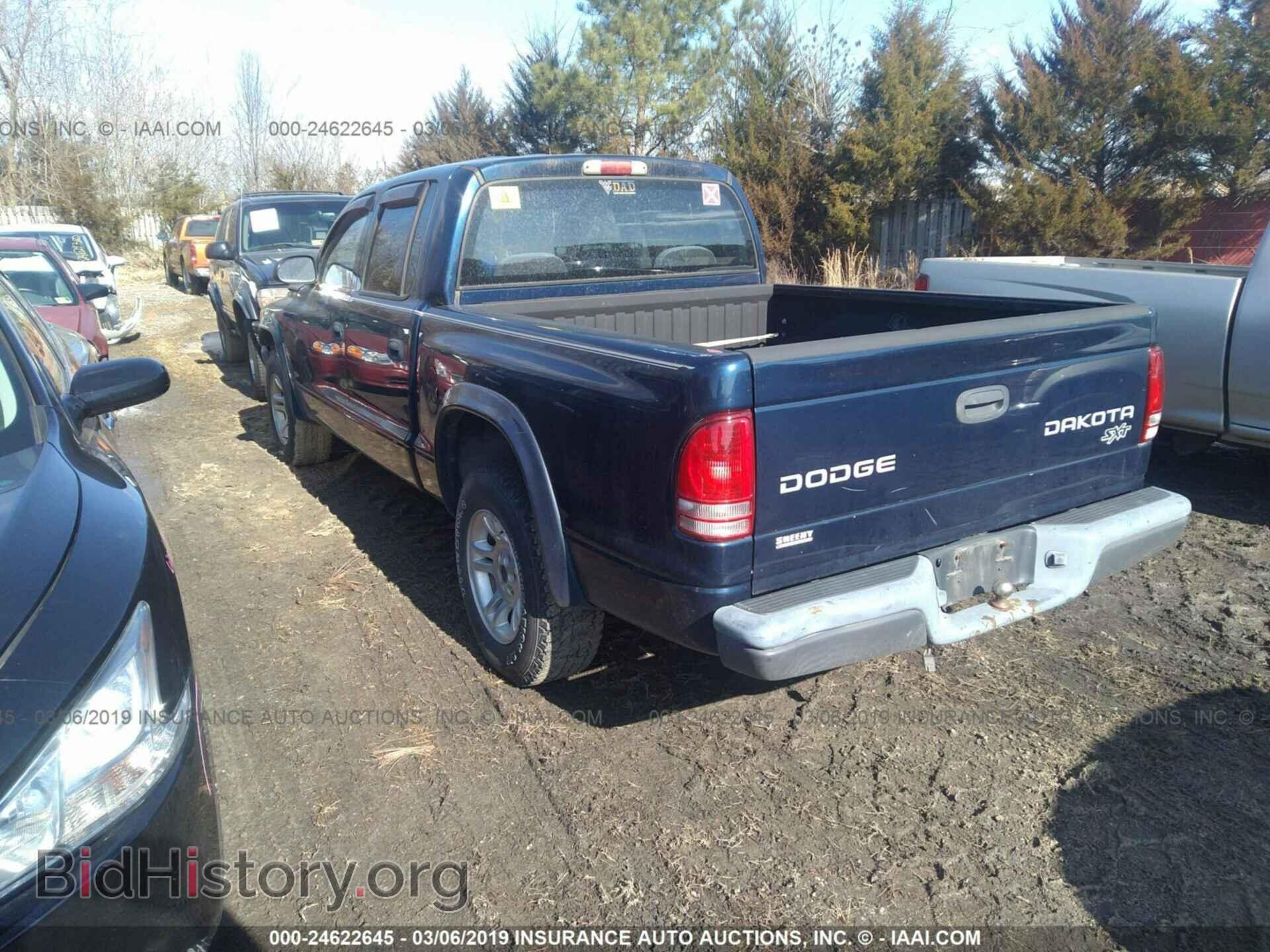 2003 DODGE DAKOTA - VIN: 1D7HL38X23S358826 - Фото 3