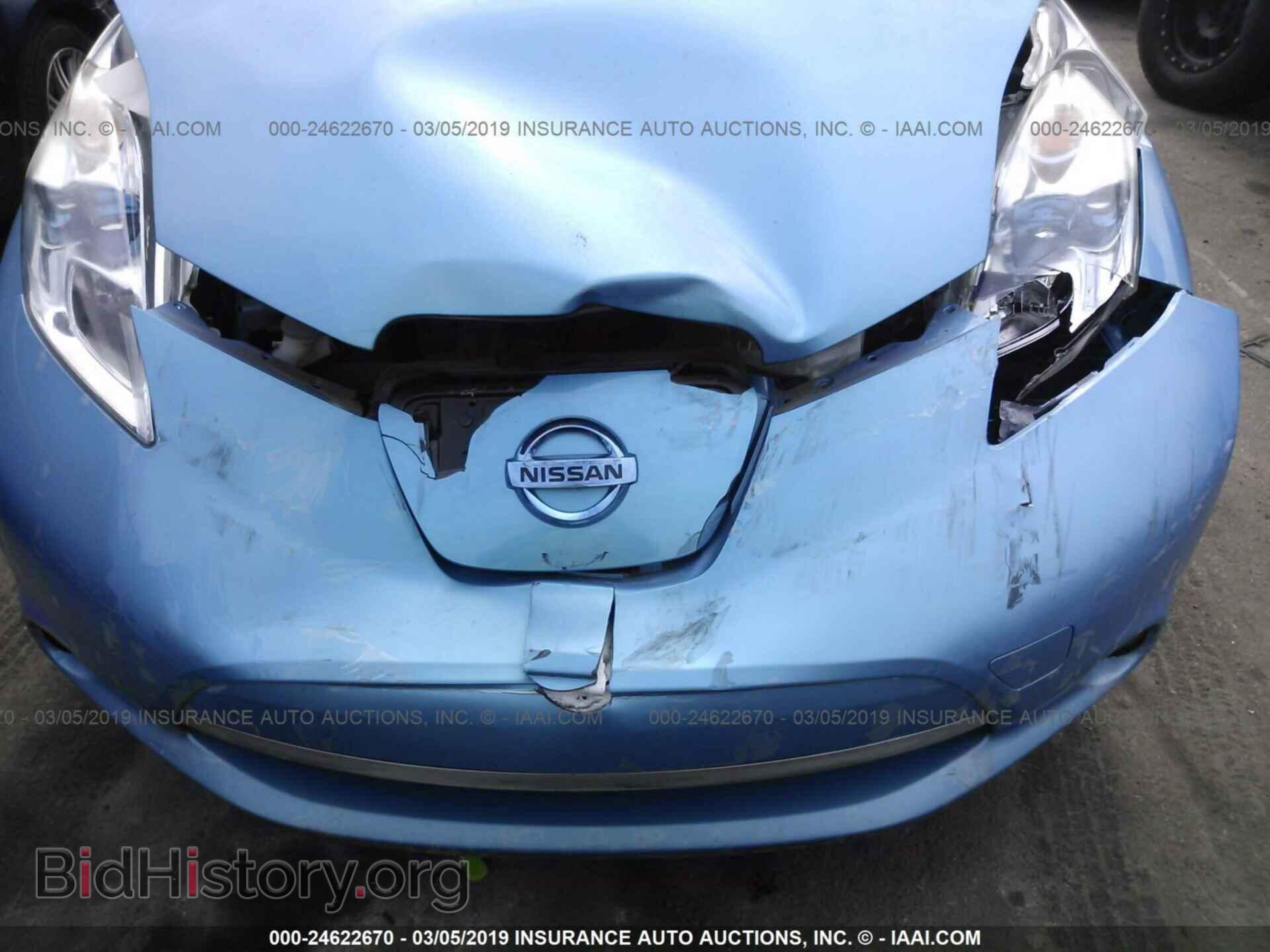 2012 NISSAN LEAF - VIN: JN1AZ0CP6CT024313 - Фото 6