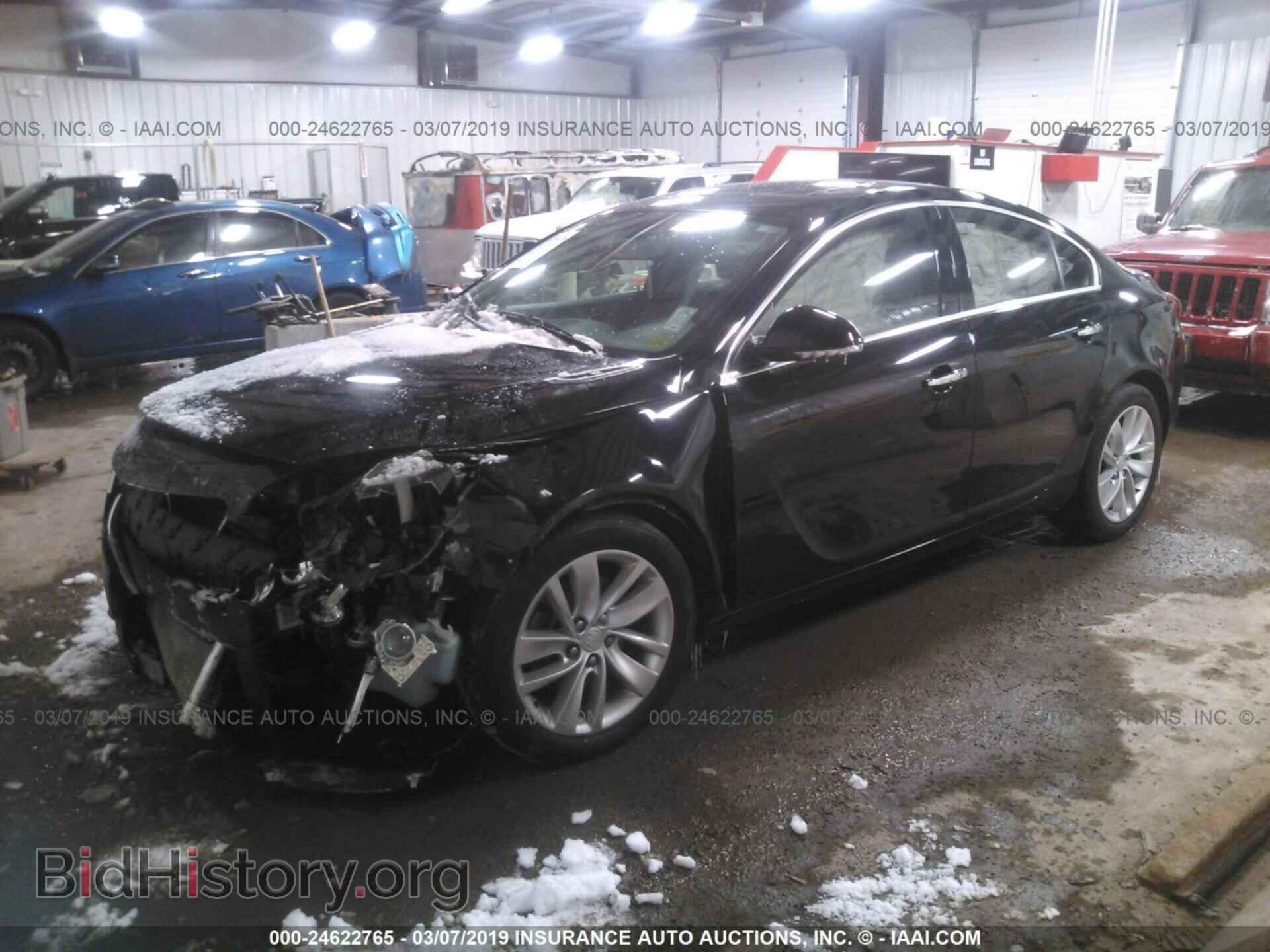 2014 BUICK REGAL - VIN: 2G4GN5EX6E9226121 - Фото 2