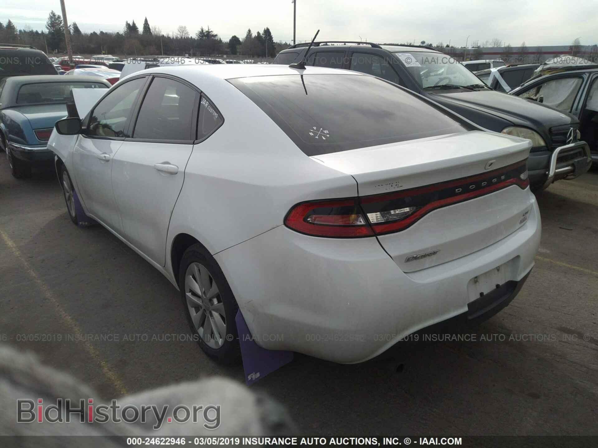 2014 DODGE DART - VIN: 1C3CDFBB0ED824555 - Фото 3
