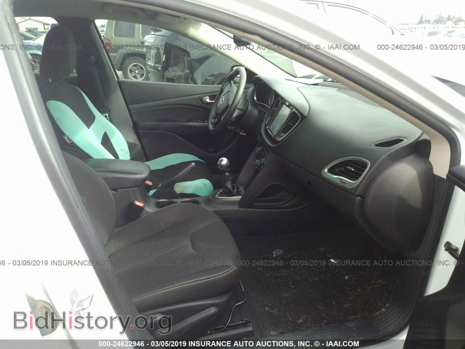 2014 DODGE DART - VIN: 1C3CDFBB0ED824555 - Фото 5