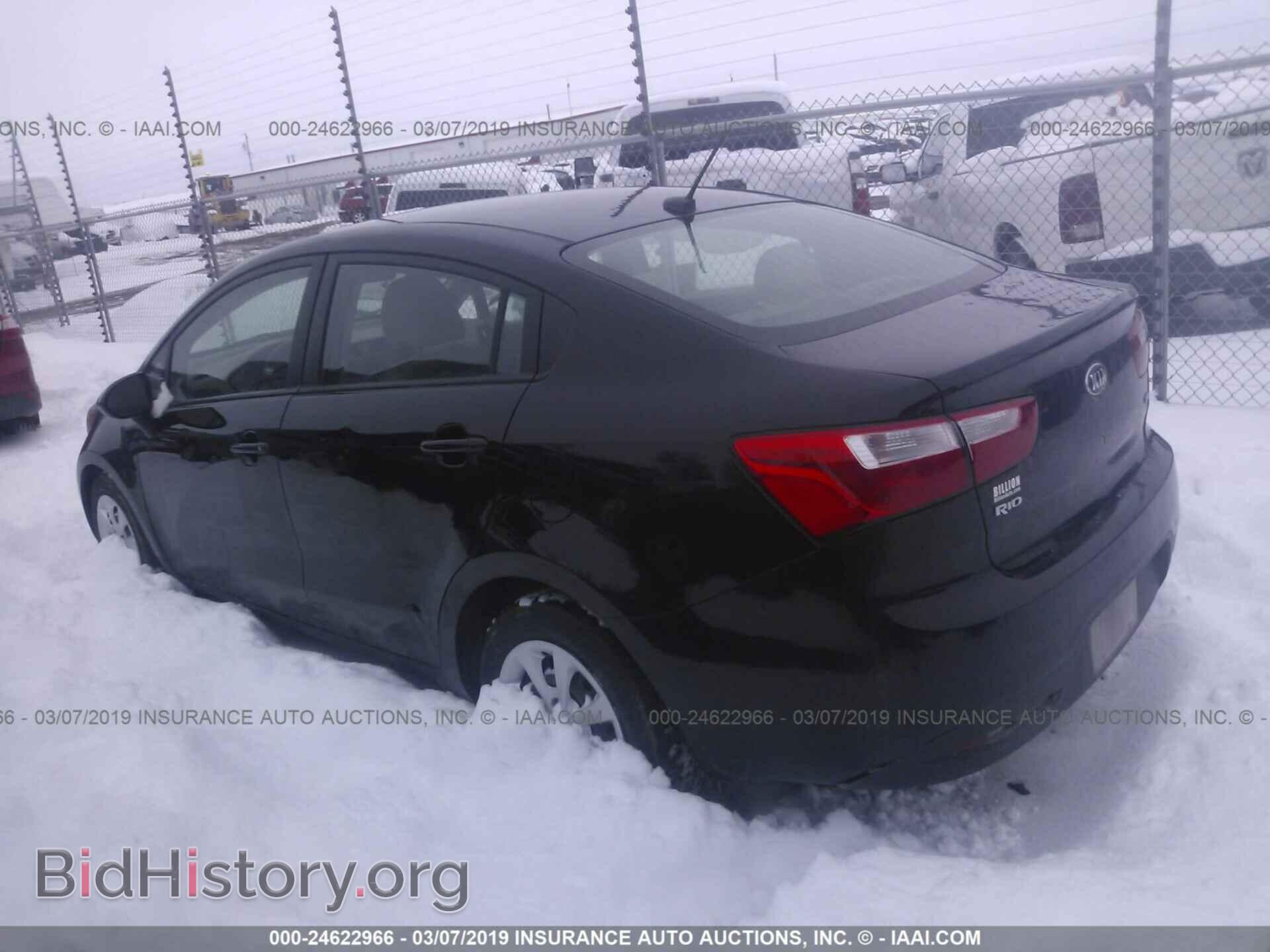 2015 KIA RIO - VIN: KNADM4A31F6452631 - Фото 3