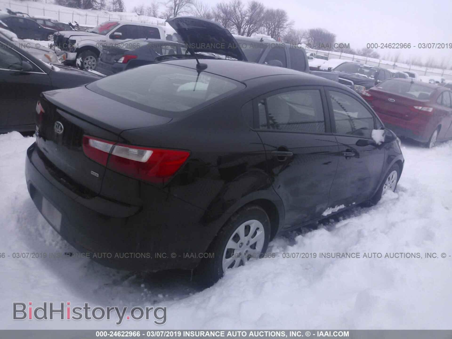 2015 KIA RIO - VIN: KNADM4A31F6452631 - Фото 4