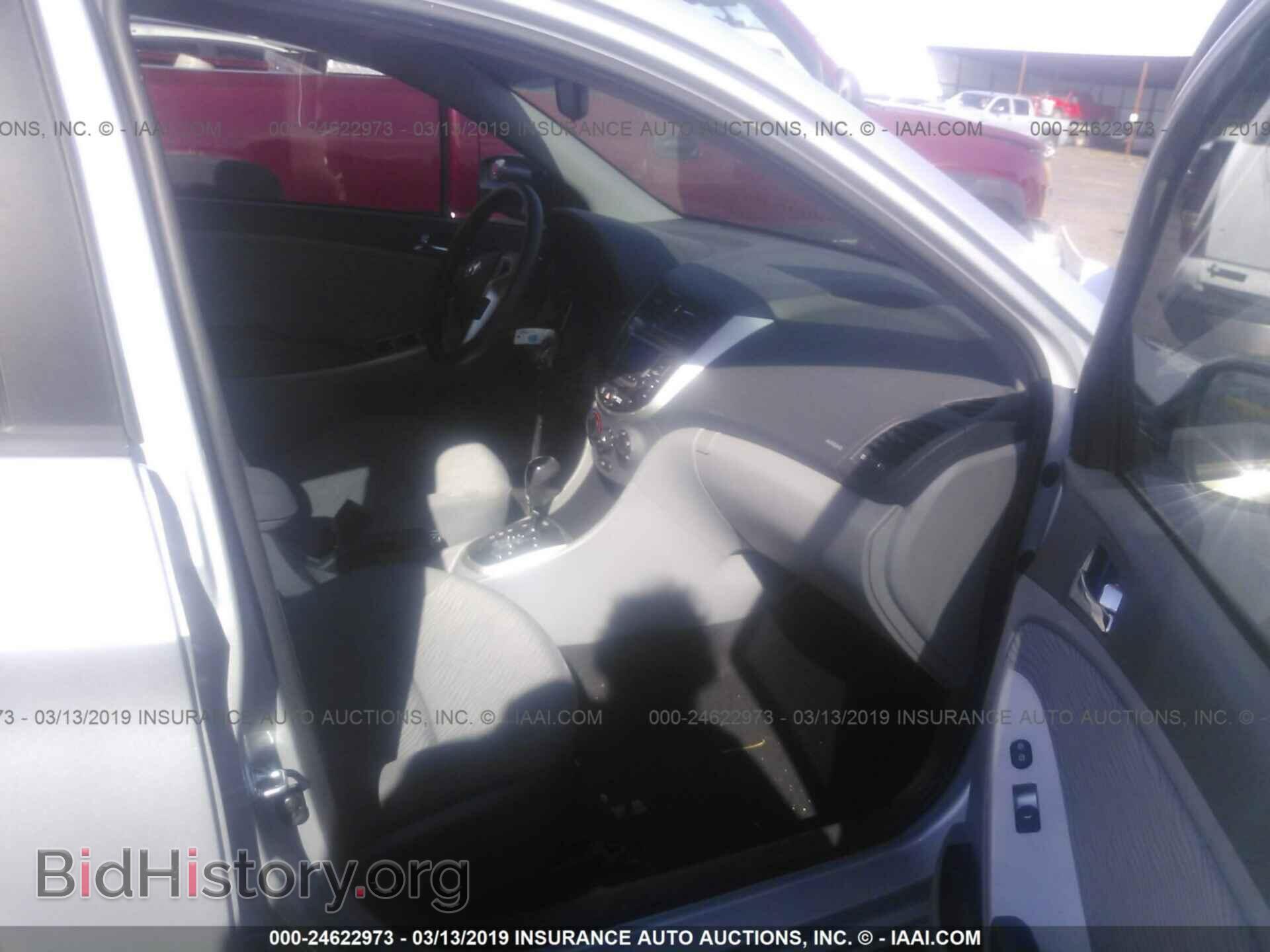 2014 HYUNDAI ACCENT - VIN: KMHCU4AE7EU631973 - Фото 5