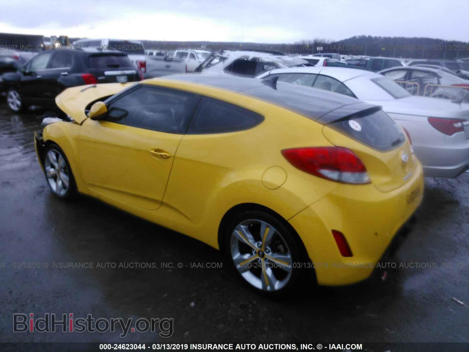 2012 HYUNDAI VELOSTER - VIN: KMHTC6AD8CU053465 - Фото 3