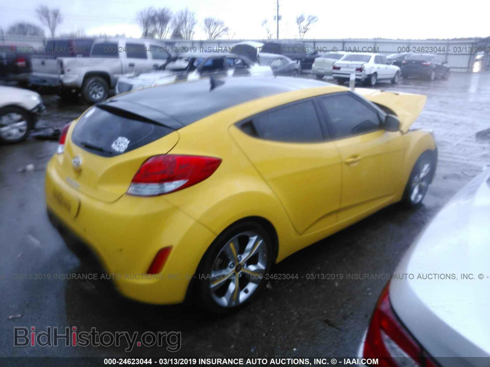 2012 HYUNDAI VELOSTER - VIN: KMHTC6AD8CU053465 - Фото 4