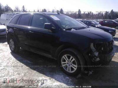 2007 Ford EDGE SE, черный — VIN 2FMDK46C87BA86229, IAAI