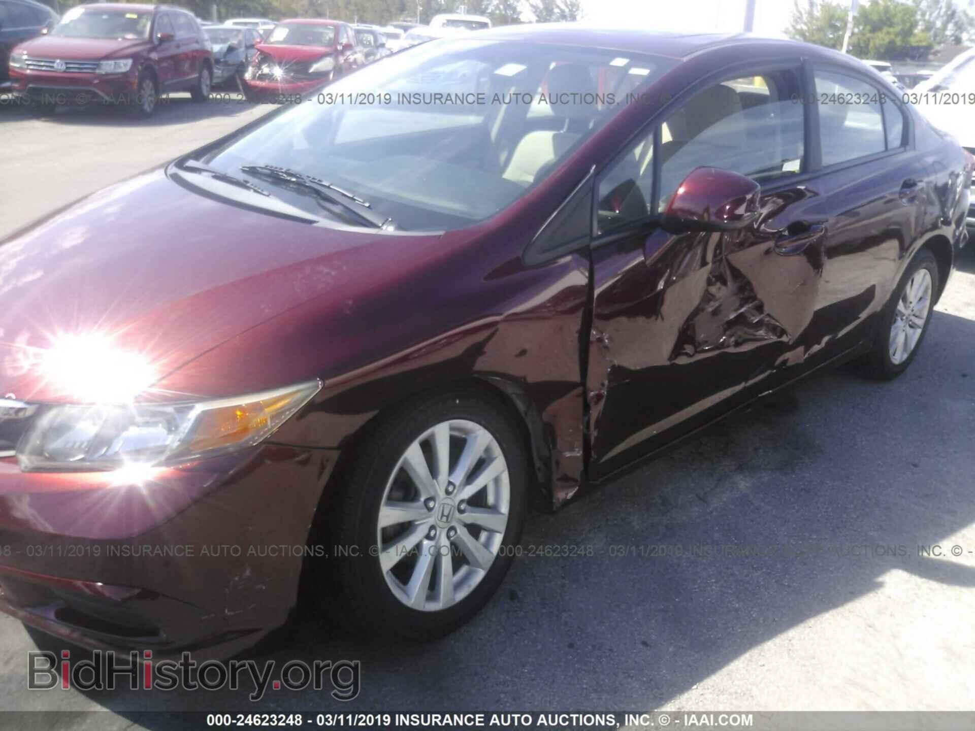 2012 HONDA CIVIC - VIN: 19XFB2F81CE039608 - Фото 6