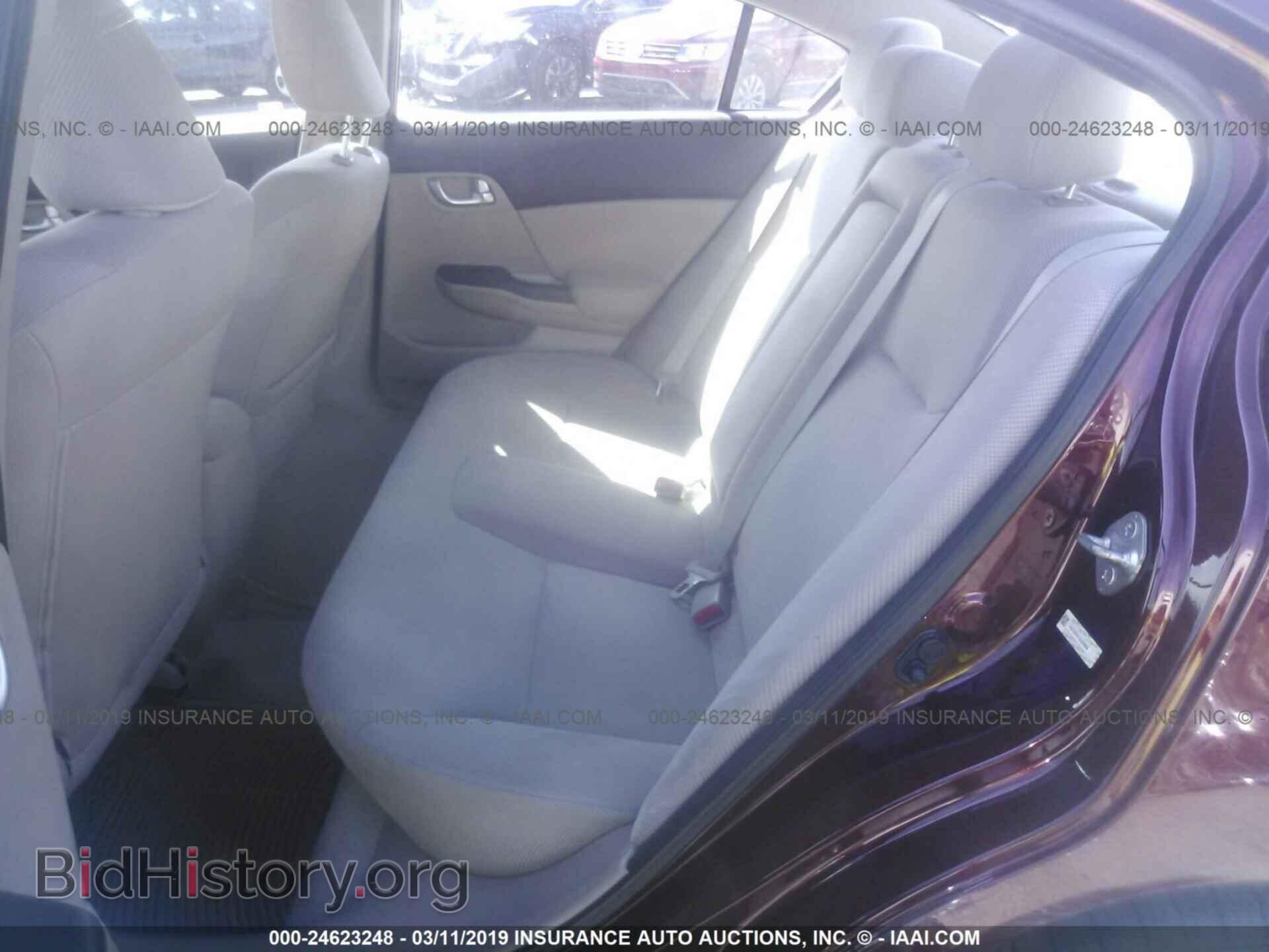 2012 HONDA CIVIC - VIN: 19XFB2F81CE039608 - Фото 8