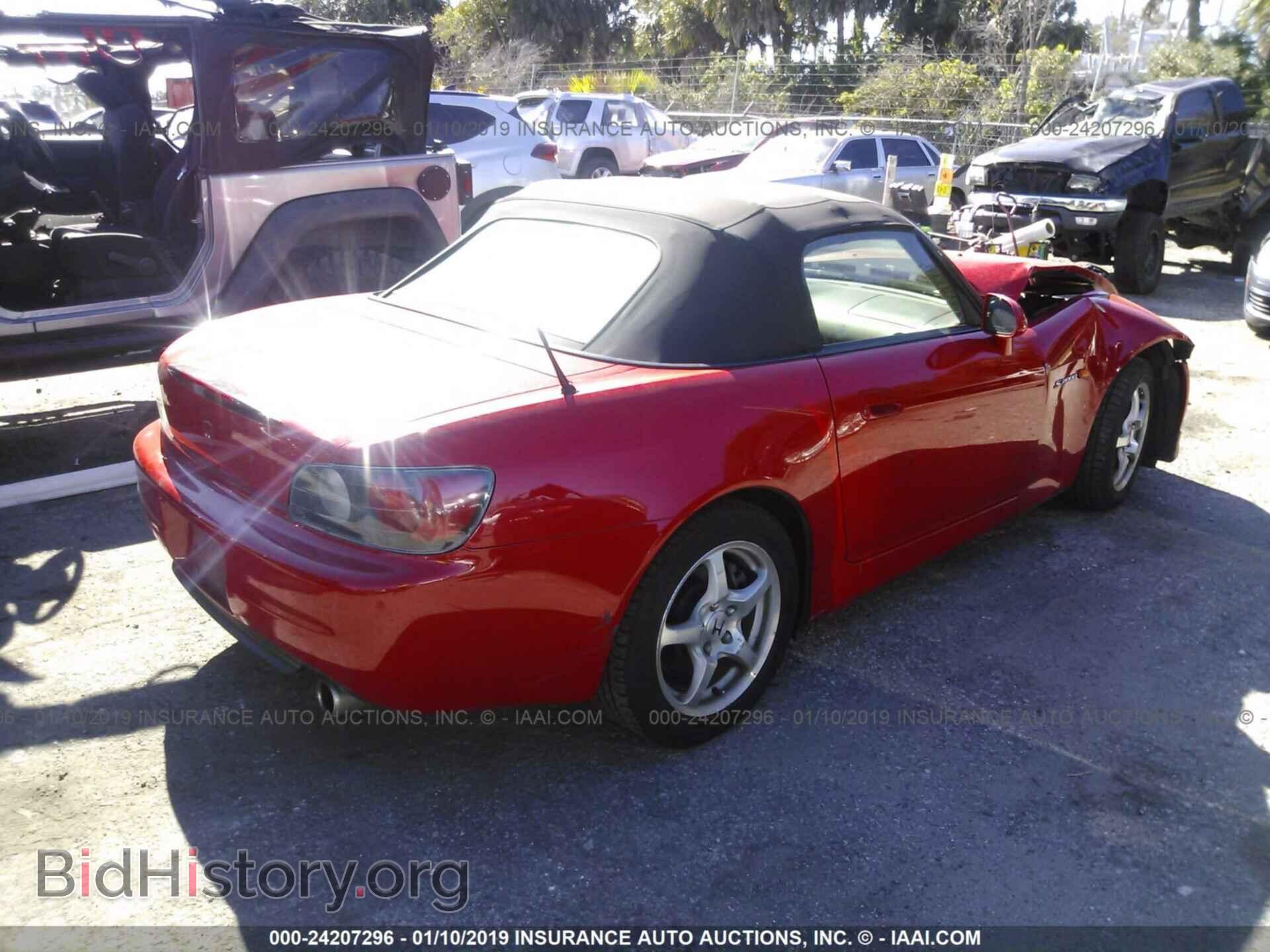 2001 HONDA S2000 - VIN: JHMAP11491T004151 - Фото 4