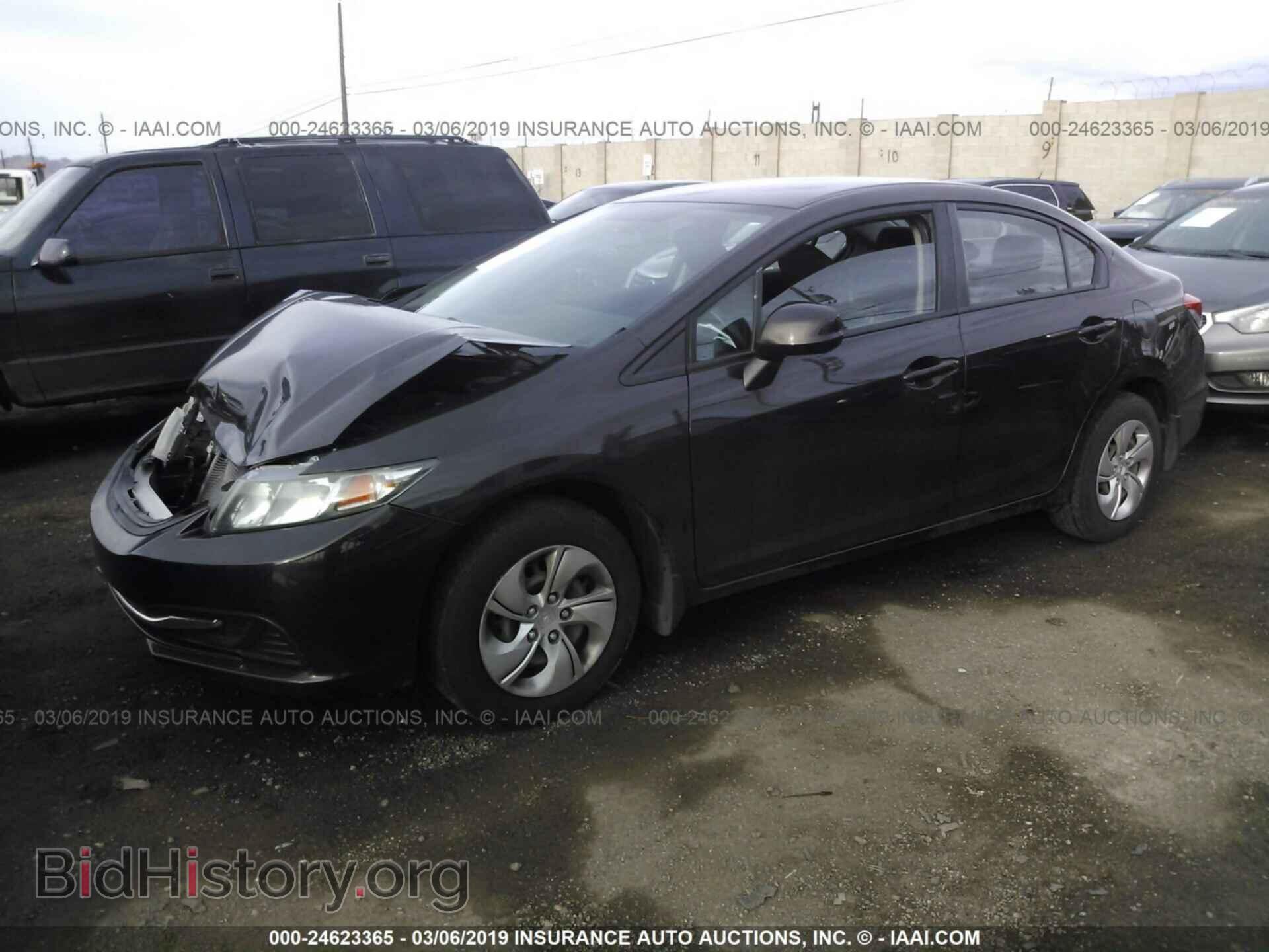 2013 HONDA CIVIC - VIN: 19XFB2F50DE028980 - Фото 2