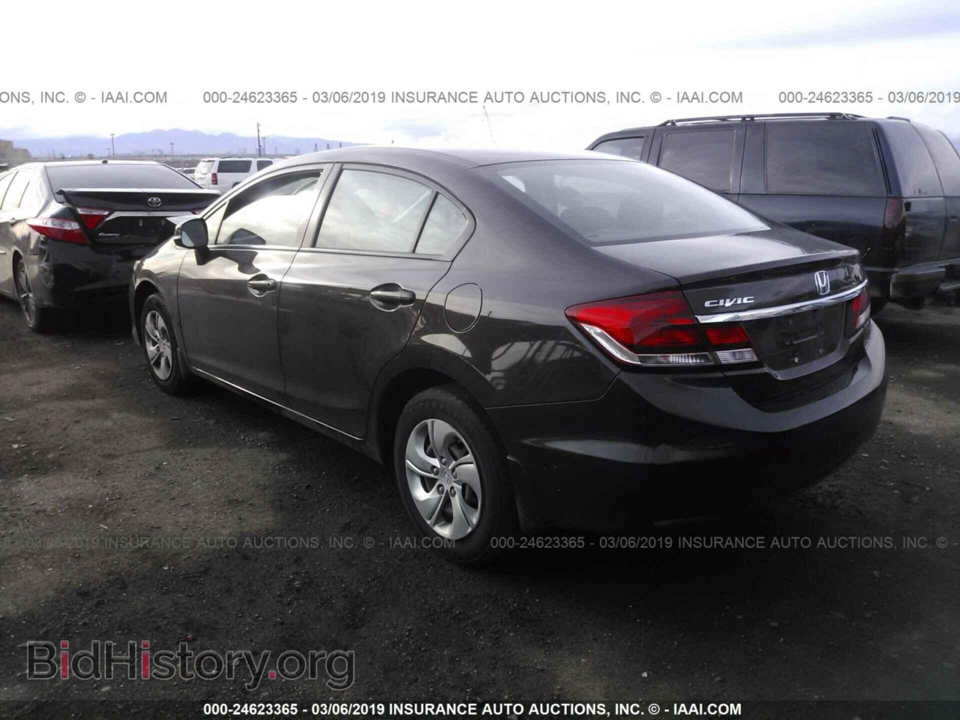 2013 HONDA CIVIC - VIN: 19XFB2F50DE028980 - Фото 3