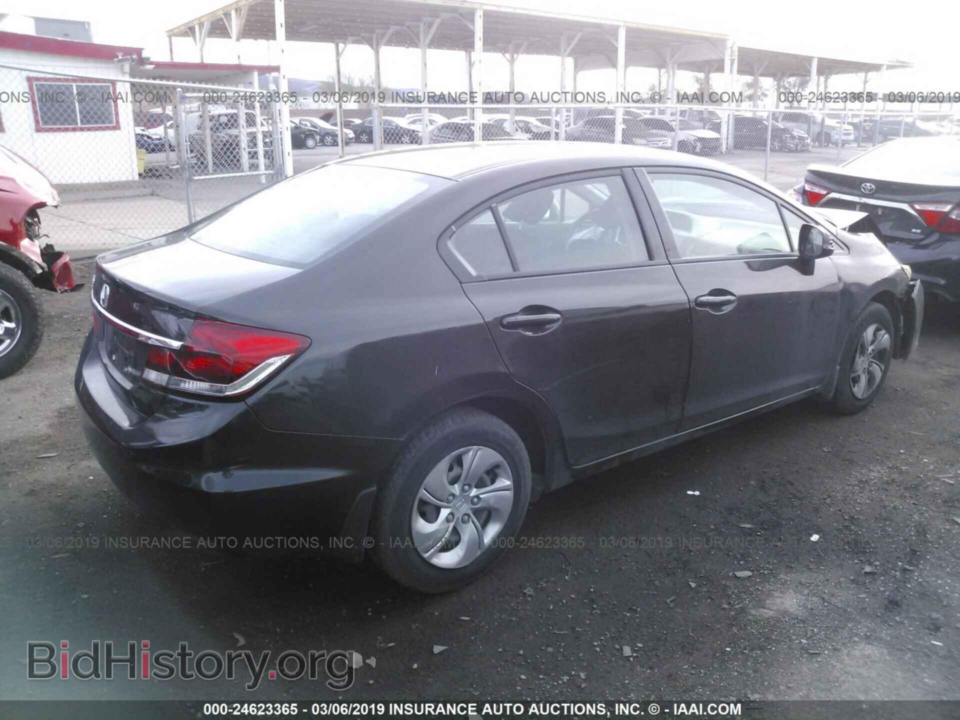 2013 HONDA CIVIC - VIN: 19XFB2F50DE028980 - Фото 4