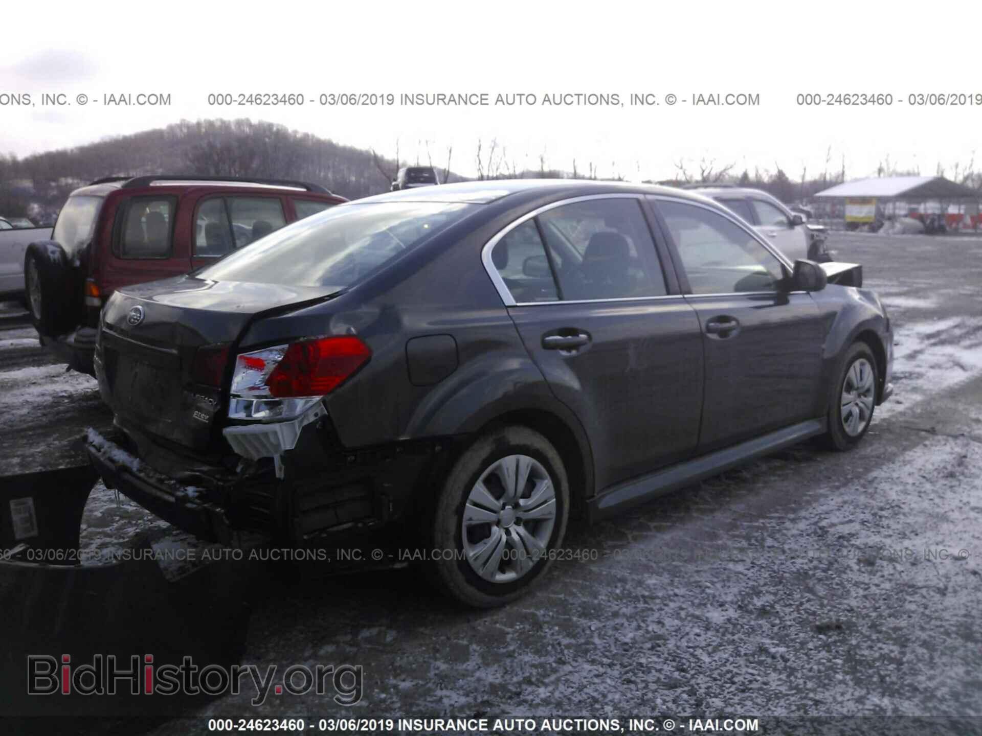 2013 SUBARU LEGACY - VIN: 4S3BMBA67D3039183 - Фото 4