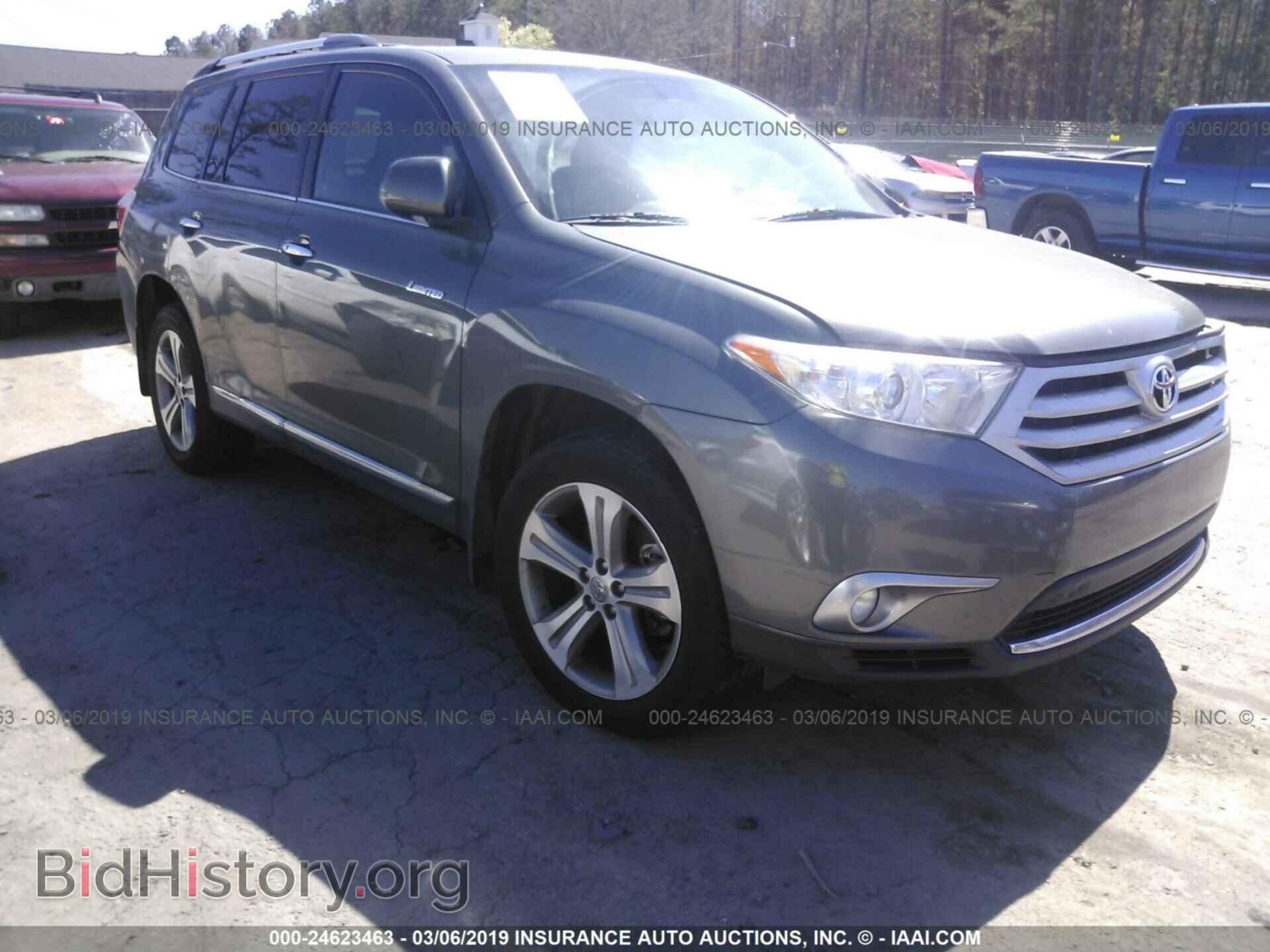 Фотография 5TDYK3EH9CS051771 - TOYOTA HIGHLANDER 2012