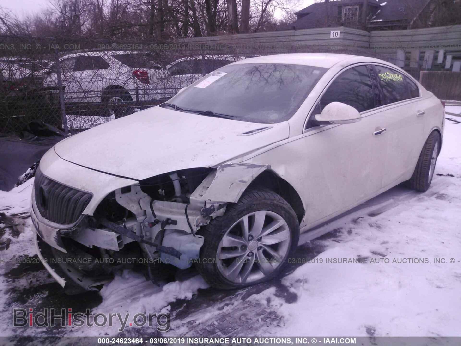 2014 BUICK REGAL - VIN: 2G4GN5EXXE9309907 - Фото 2