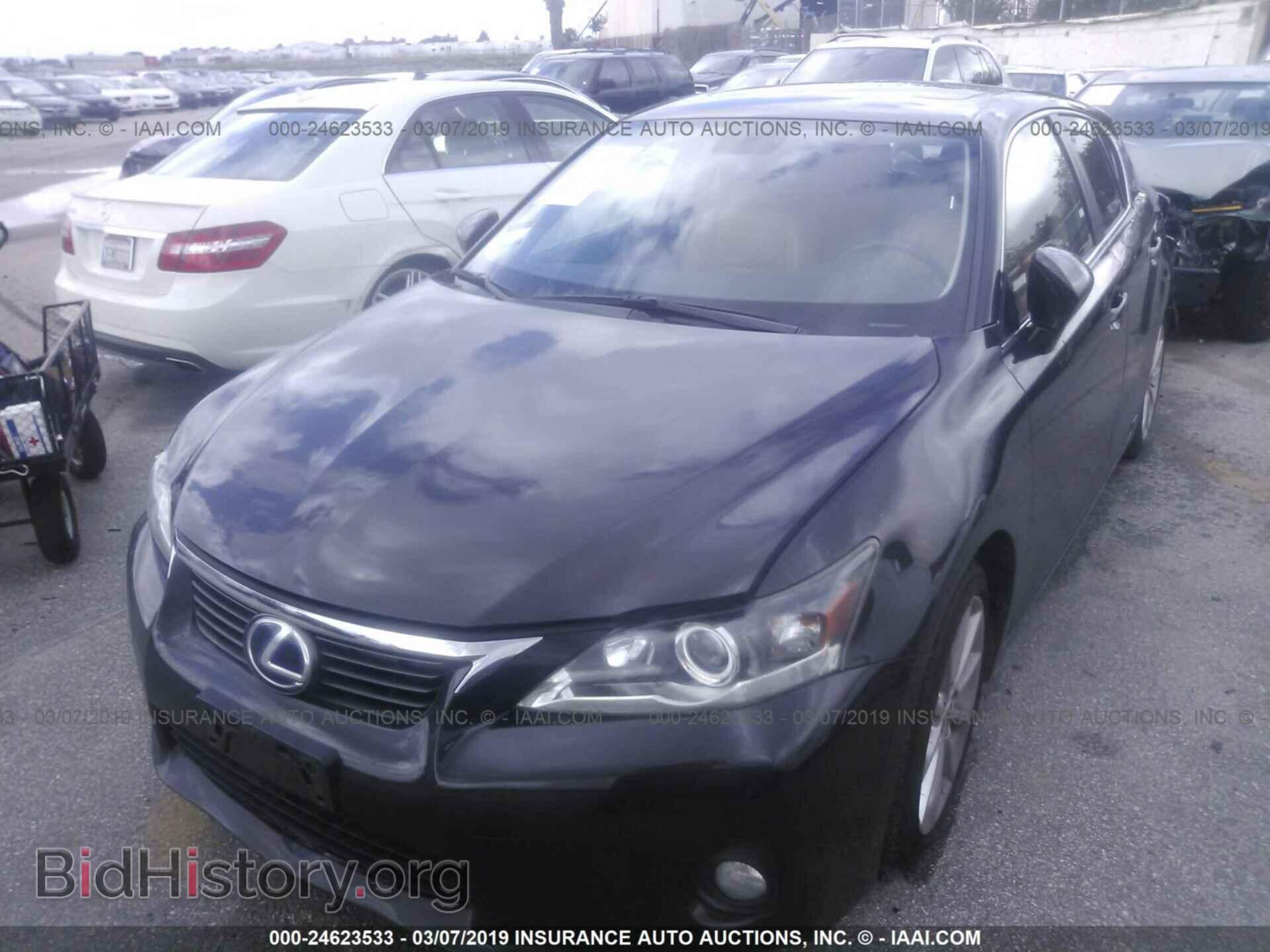 2012 LEXUS CT - VIN: JTHKD5BH6C2085818 - Photo 2