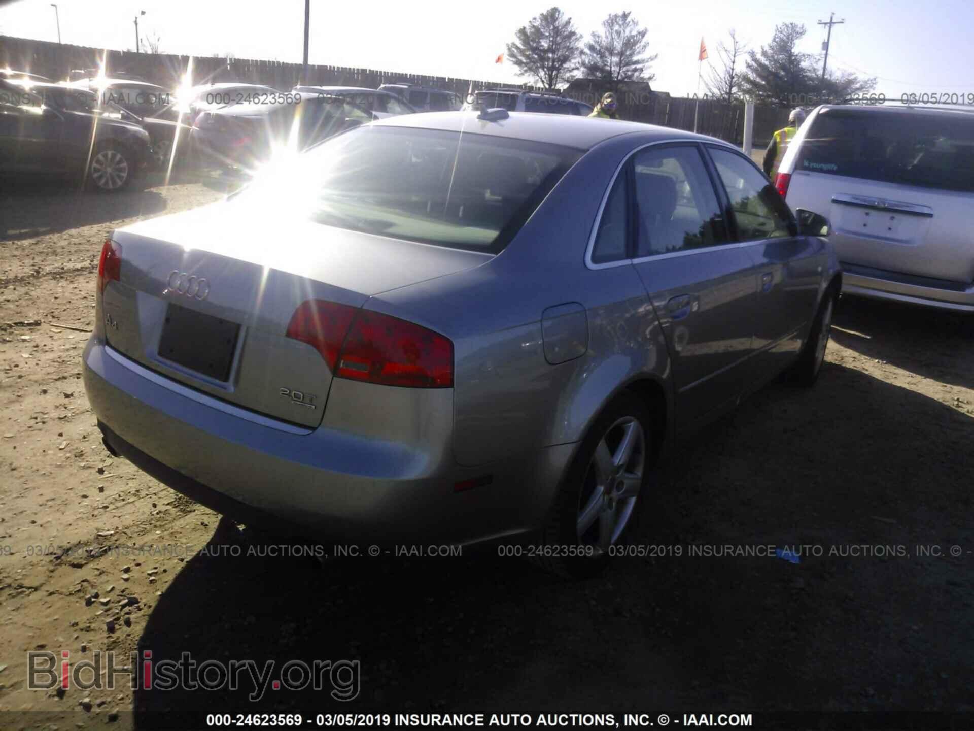 2005 AUDI A4 - VIN: WAUDF68E35A450453 - Фото 4