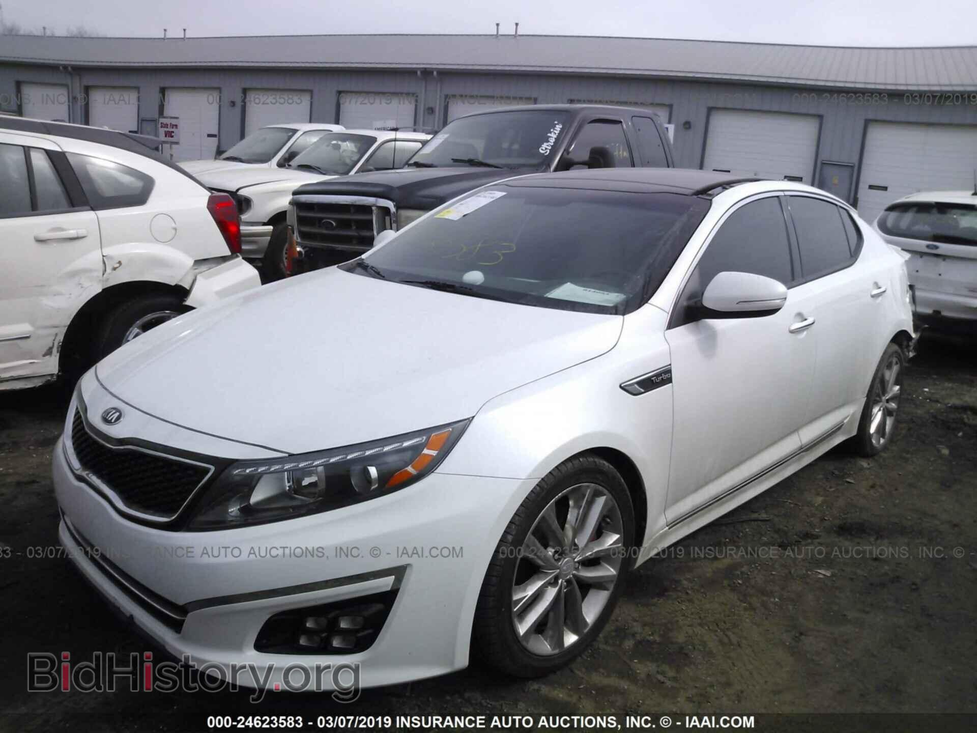 2015 KIA OPTIMA - VIN: 5XXGR4A60FG392497 - Photo 2