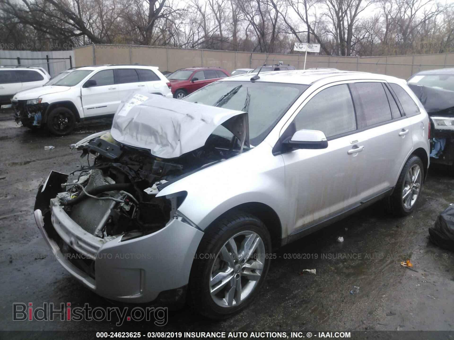 2013 FORD EDGE - VIN: 2FMDK4JC9DBB17555 - Фото 2