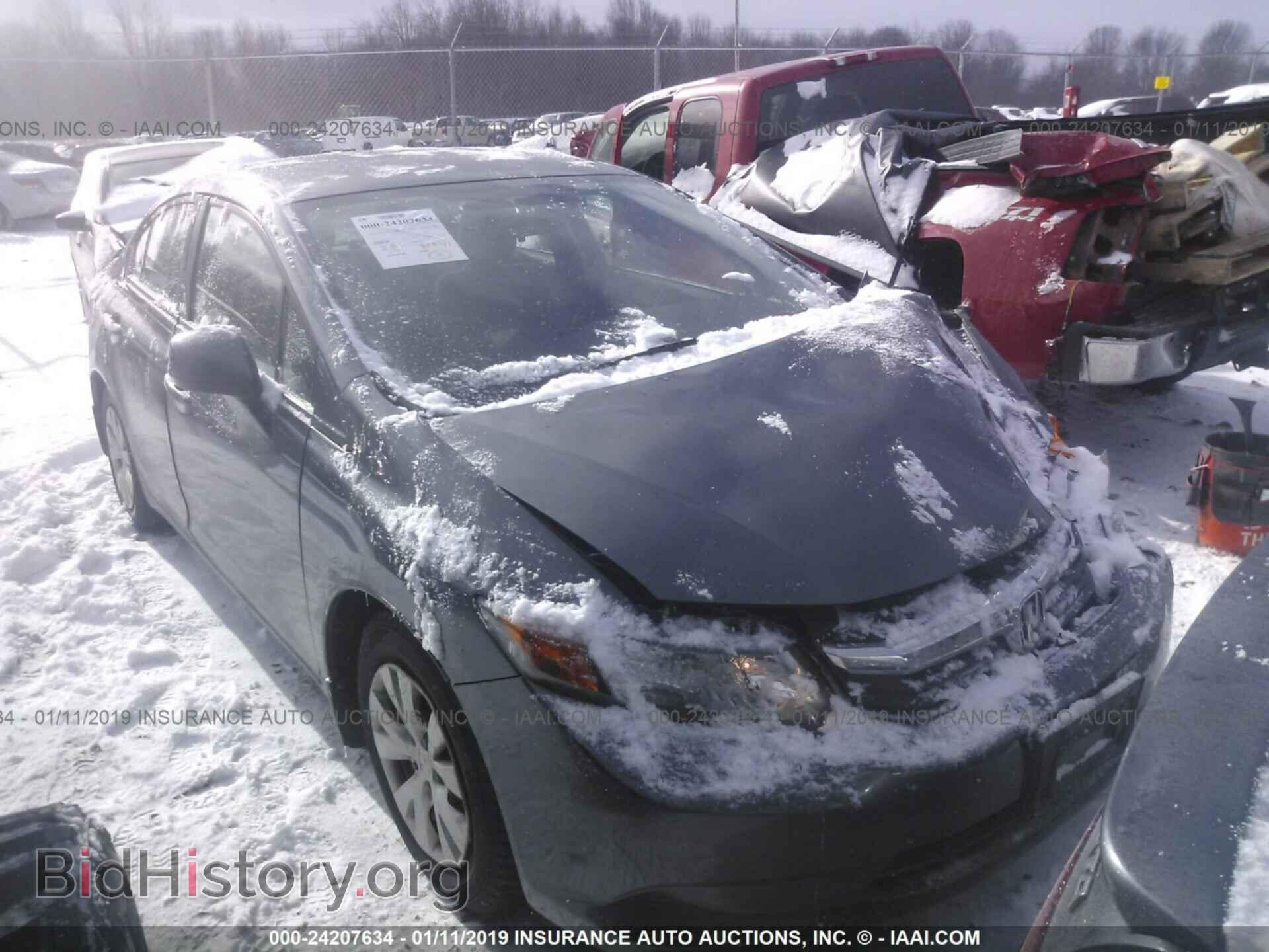 Фотография 2HGFB2F52CH572613 - HONDA CIVIC 2012