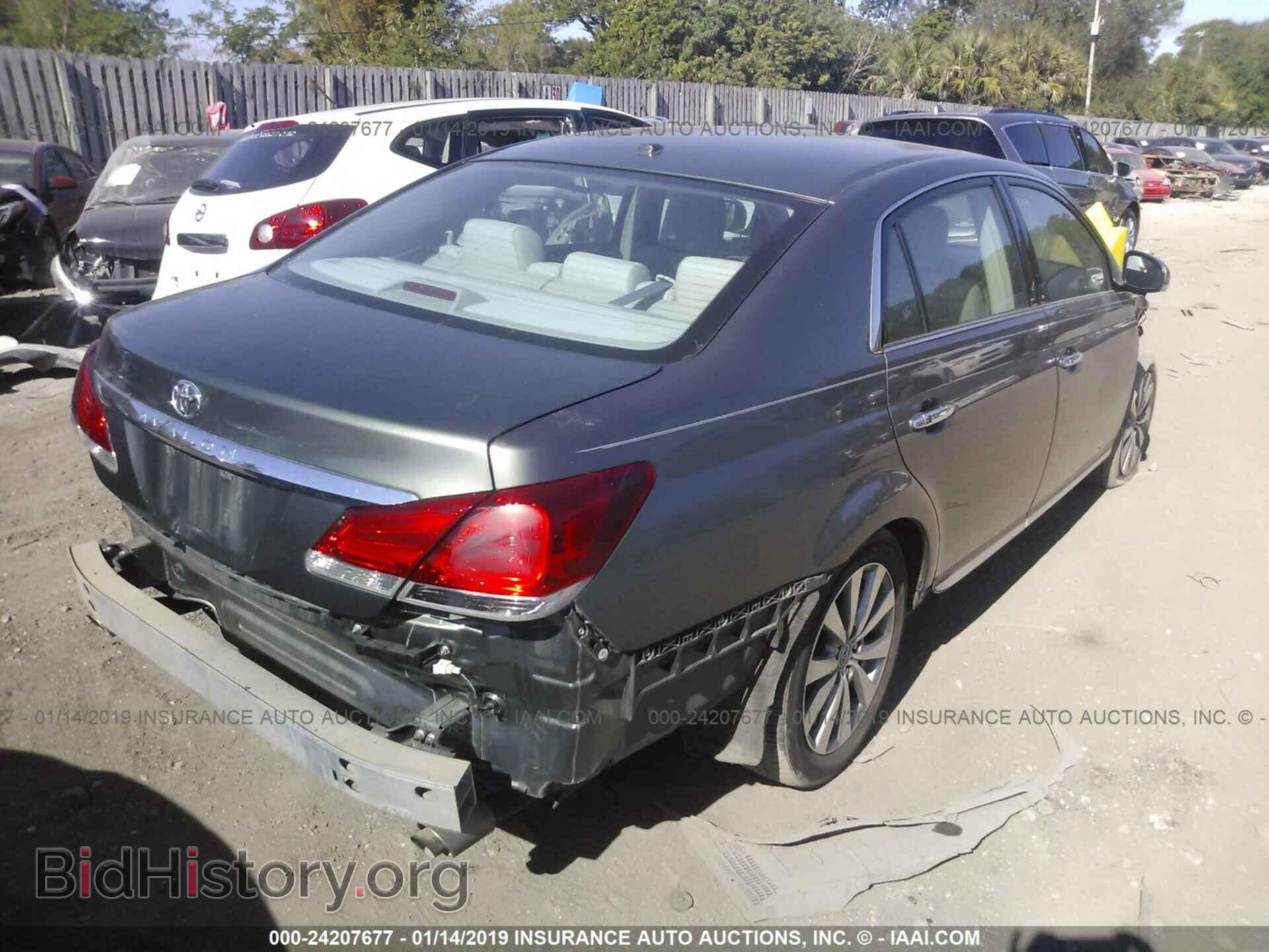 2011 TOYOTA AVALON - VIN: 4T1BK3DB2BU403047 - Фото 4