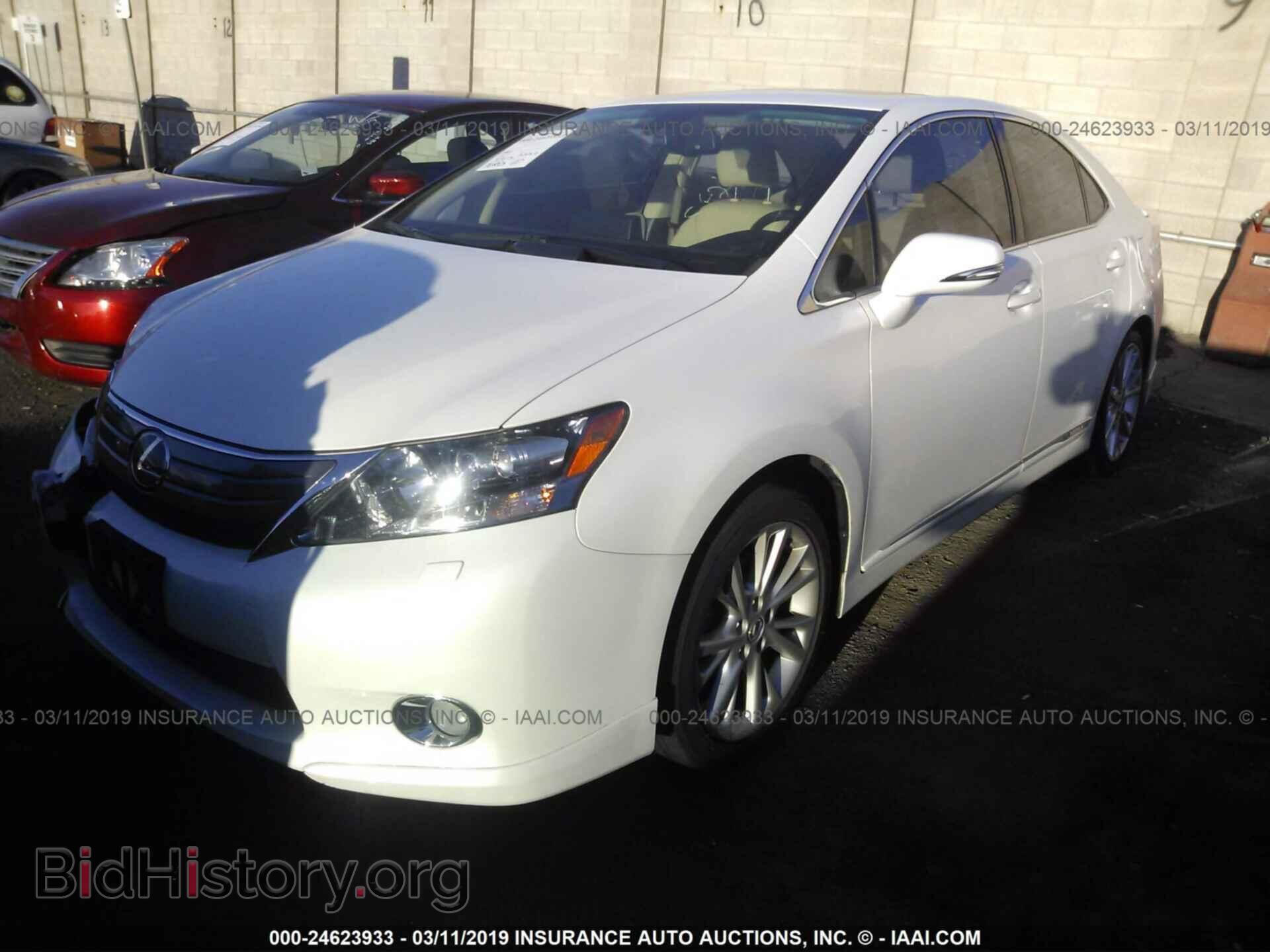 2011 LEXUS HS - VIN: JTHBB1BA7B2042878 - Фото 2