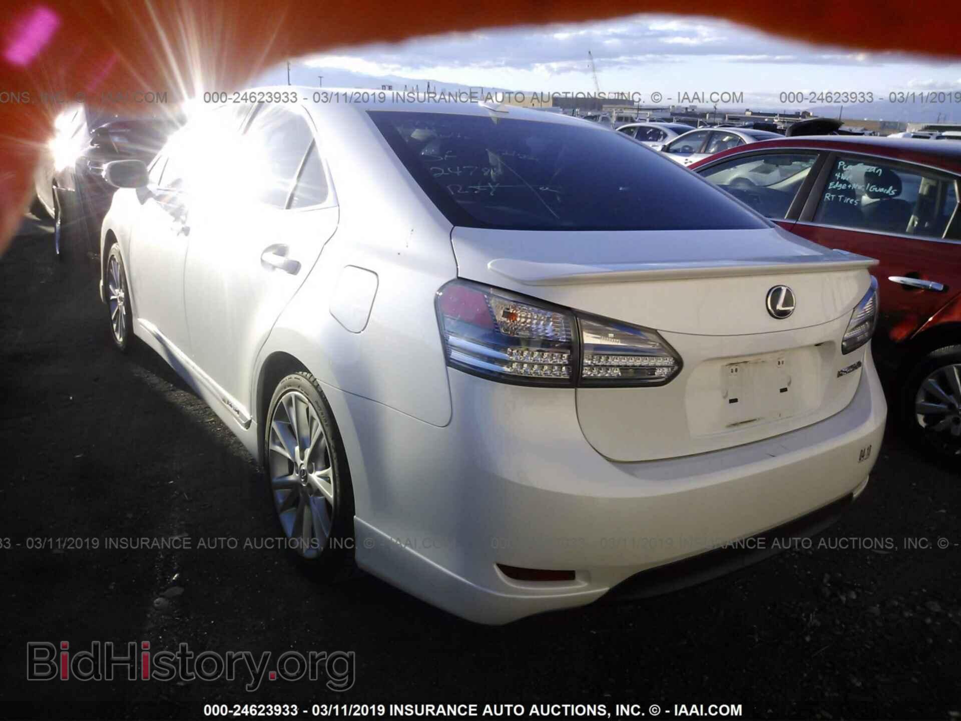 2011 LEXUS HS - VIN: JTHBB1BA7B2042878 - Фото 3