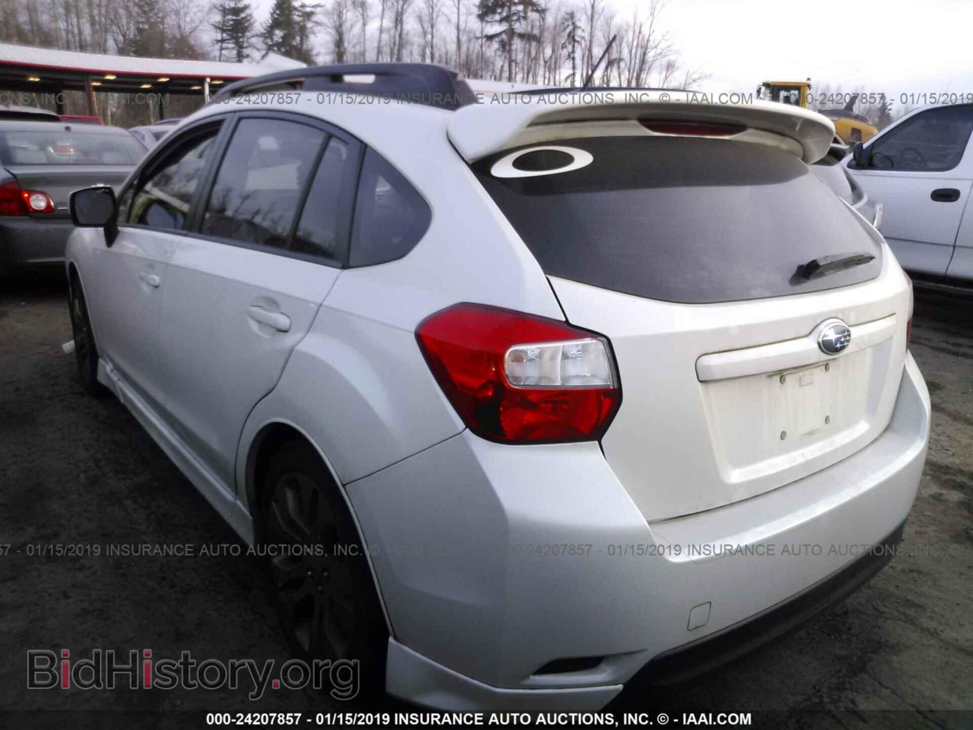 2012 SUBARU IMPREZA - VIN: JF1GPAL67CH203575 - Фото 3