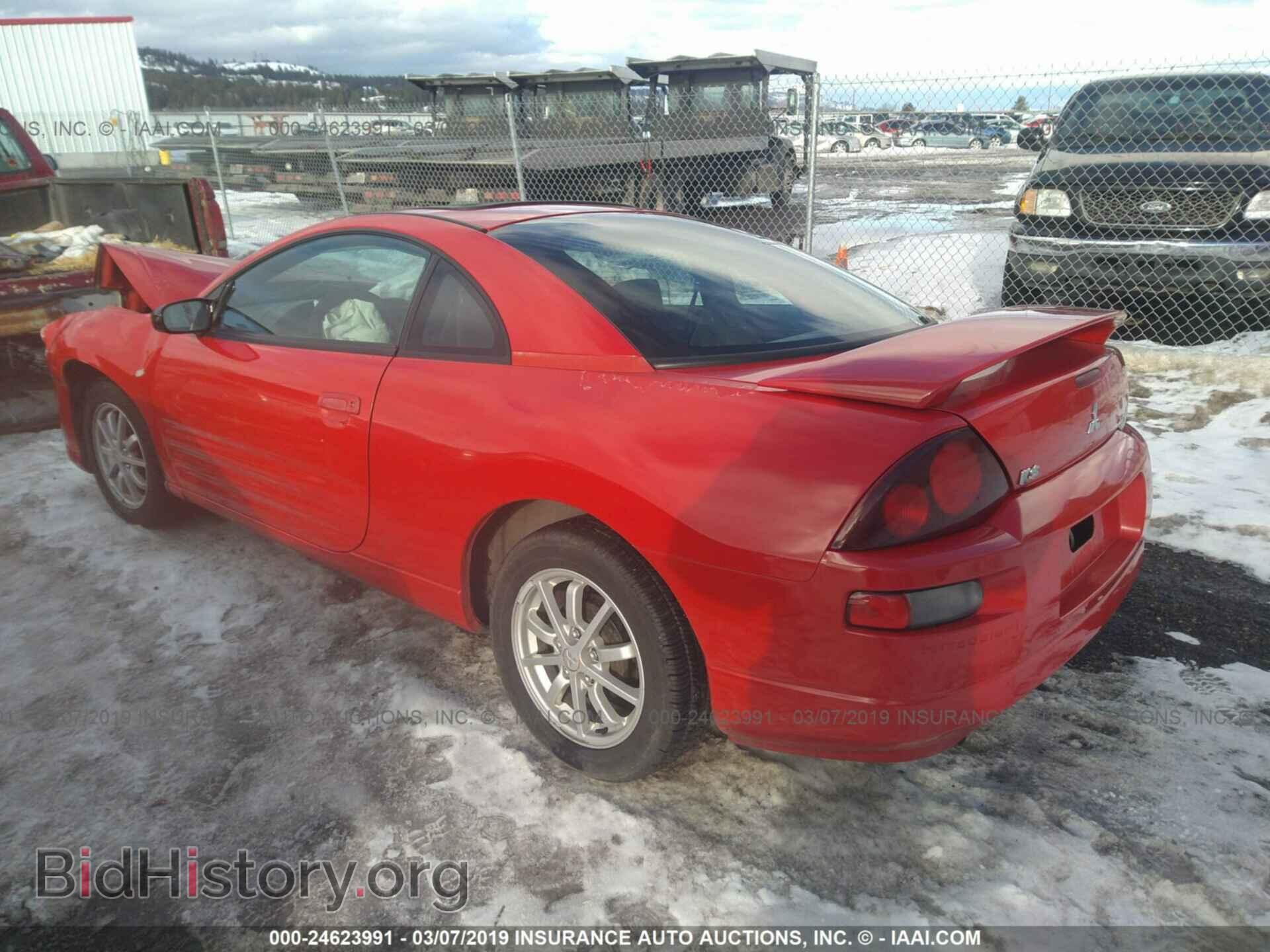 2002 MITSUBISHI ECLIPSE - VIN: 4A3AC44G62E025370 - Фото 3