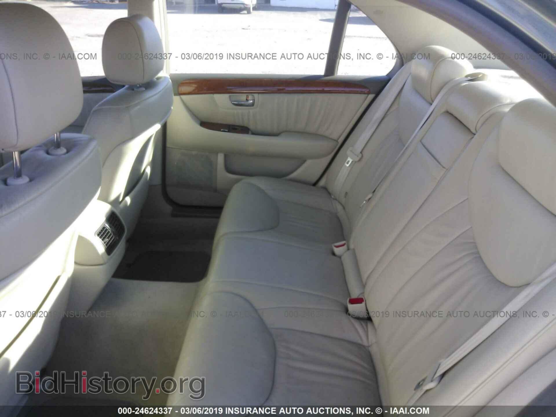 2001 LEXUS LS - VIN: JTHBN30FX10005352 - Фото 8
