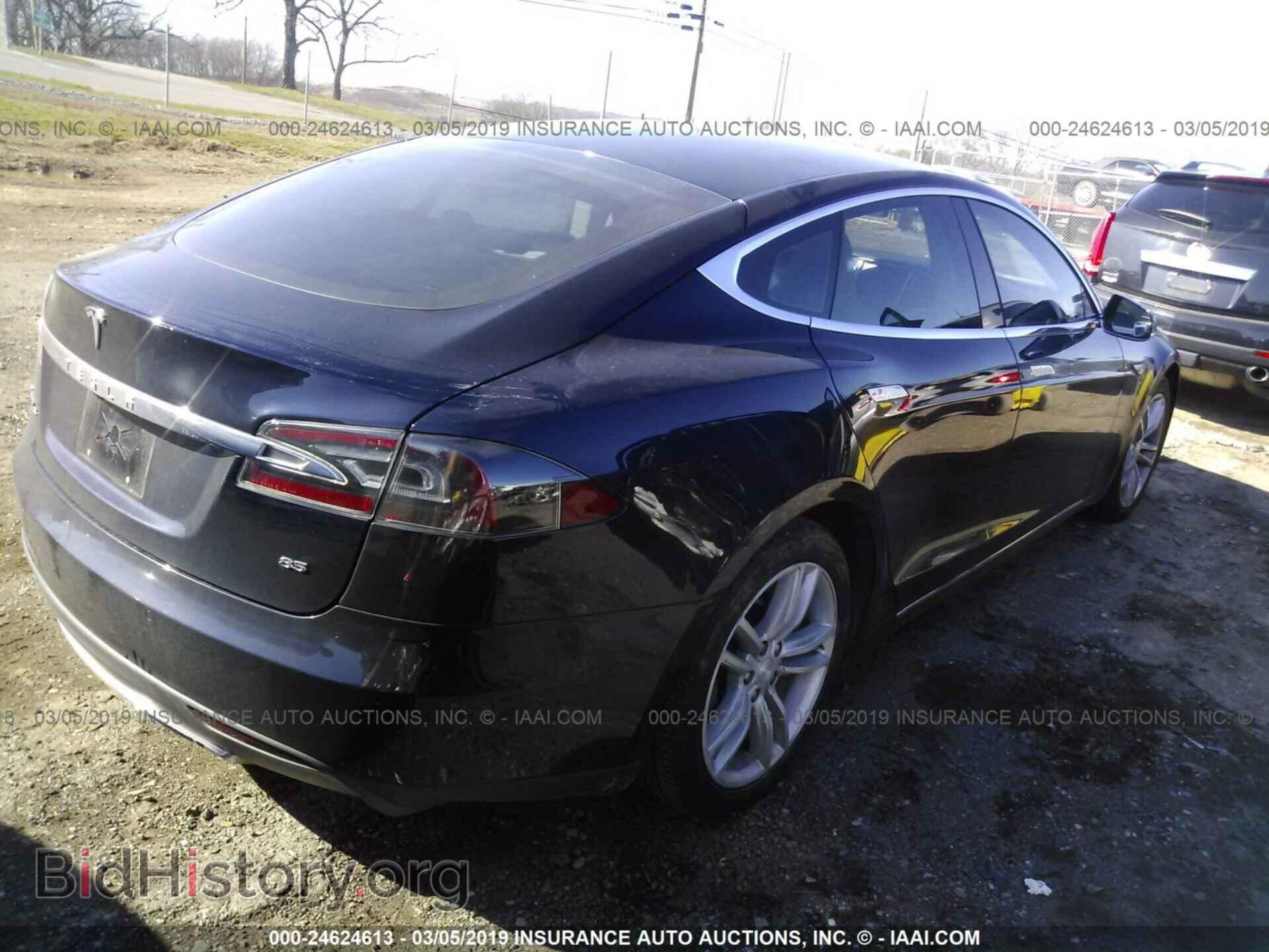 2014 TESLA MODEL S - VIN: 5YJSA1H1XEFP33352 - Photo 4