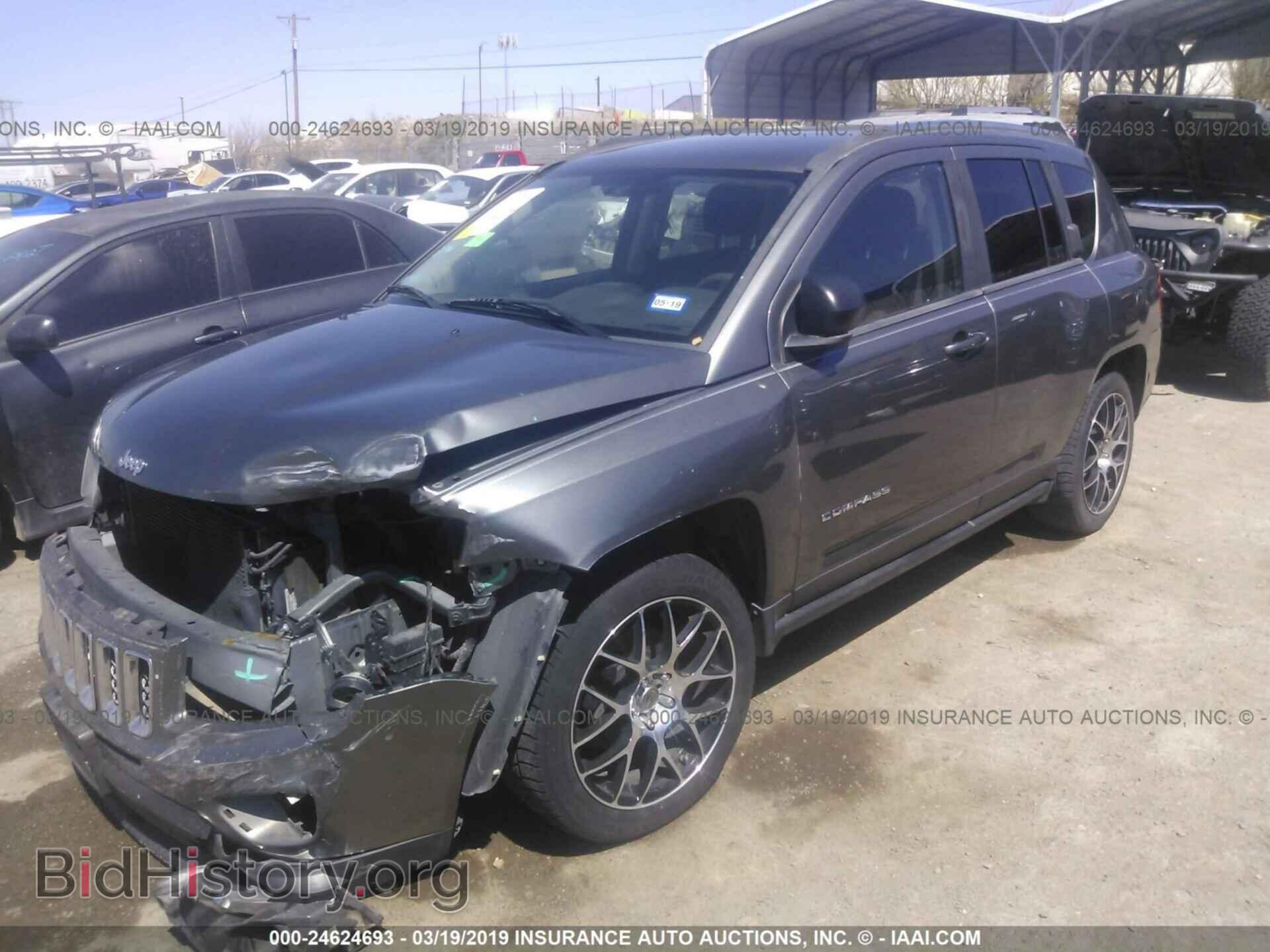 2012 JEEP COMPASS - VIN: 1C4NJDBBXCD582775 - Фото 2