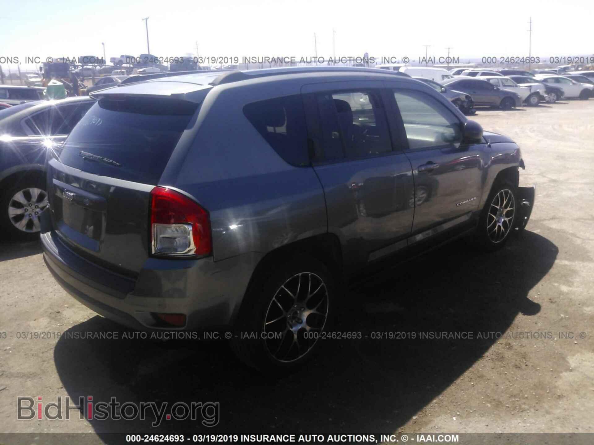 2012 JEEP COMPASS - VIN: 1C4NJDBBXCD582775 - Фото 4