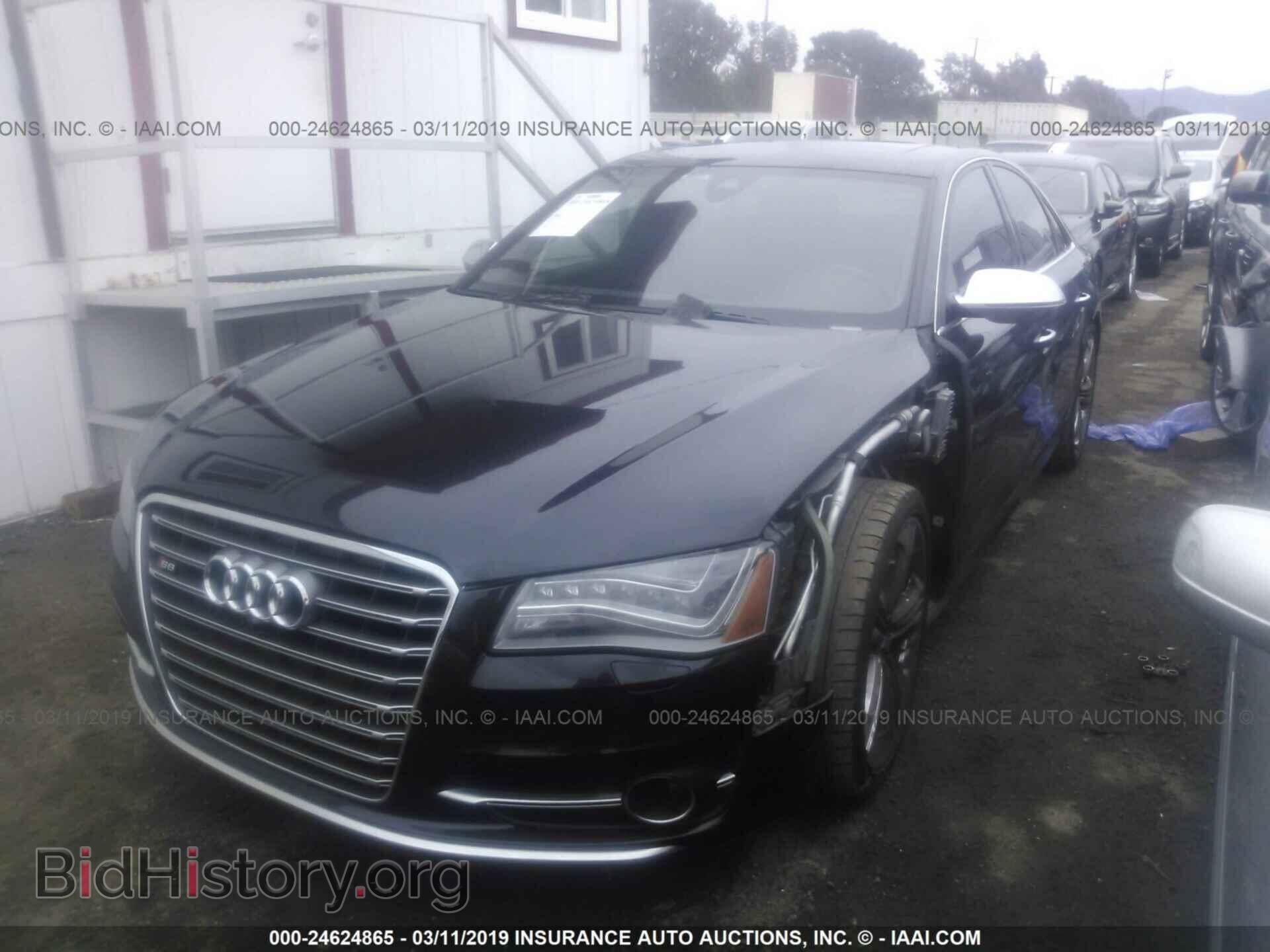2014 AUDI S8 - VIN: WAUD2AFD8EN003909 - Photo 2