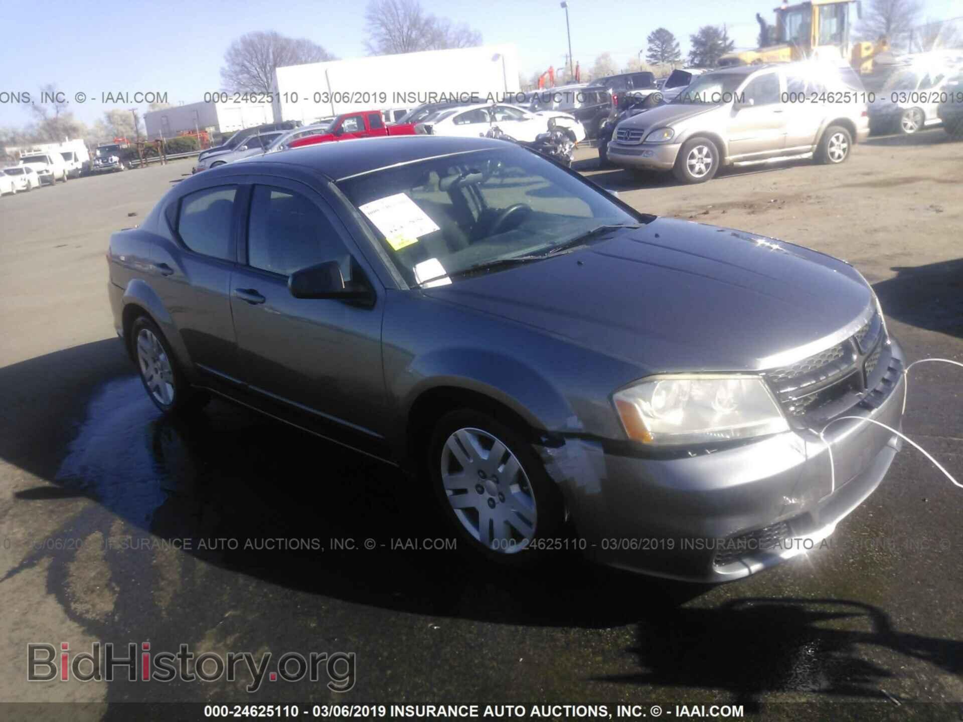 Photo 1C3CDZAB2CN324147 - DODGE AVENGER 2012