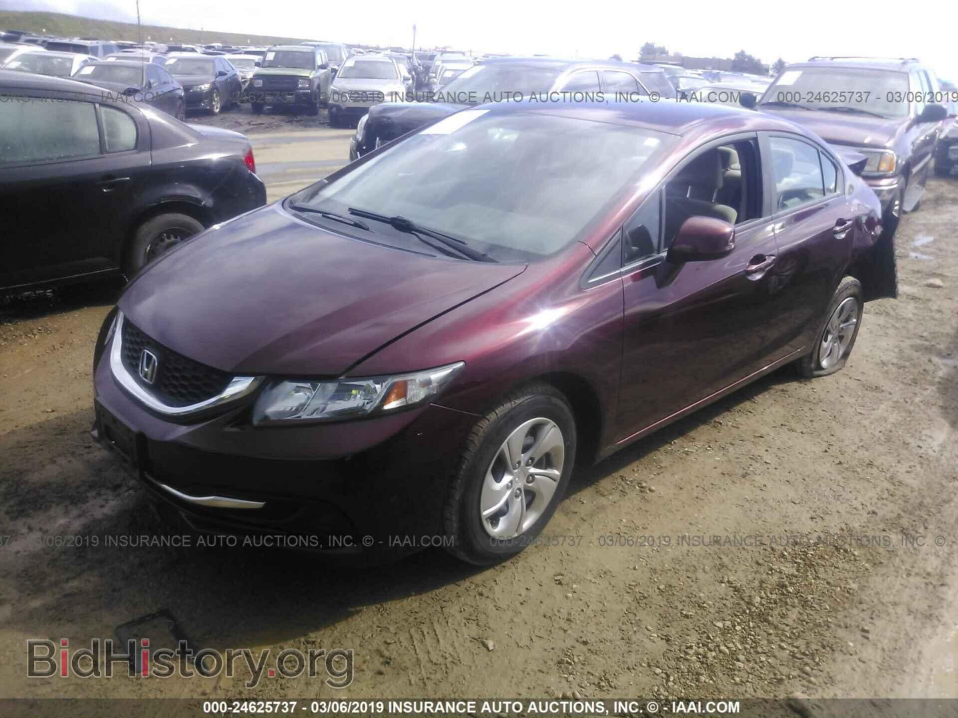 2013 HONDA CIVIC - VIN: 19XFB2F57DE257169 - Фото 2
