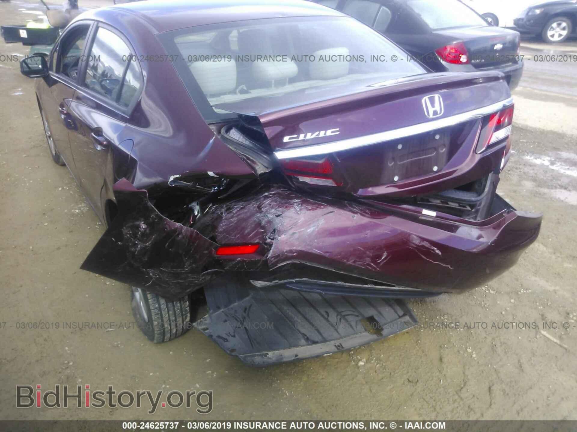 2013 HONDA CIVIC - VIN: 19XFB2F57DE257169 - Фото 6